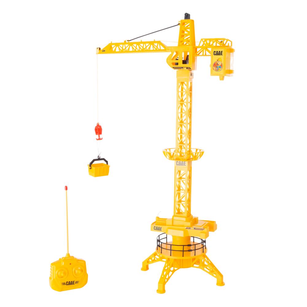 Dickie Toys - Majorette Building Team Crane, 26-in Tall, Battery Powered  Control, Freewheeling Function in the Kids Play Toys department at