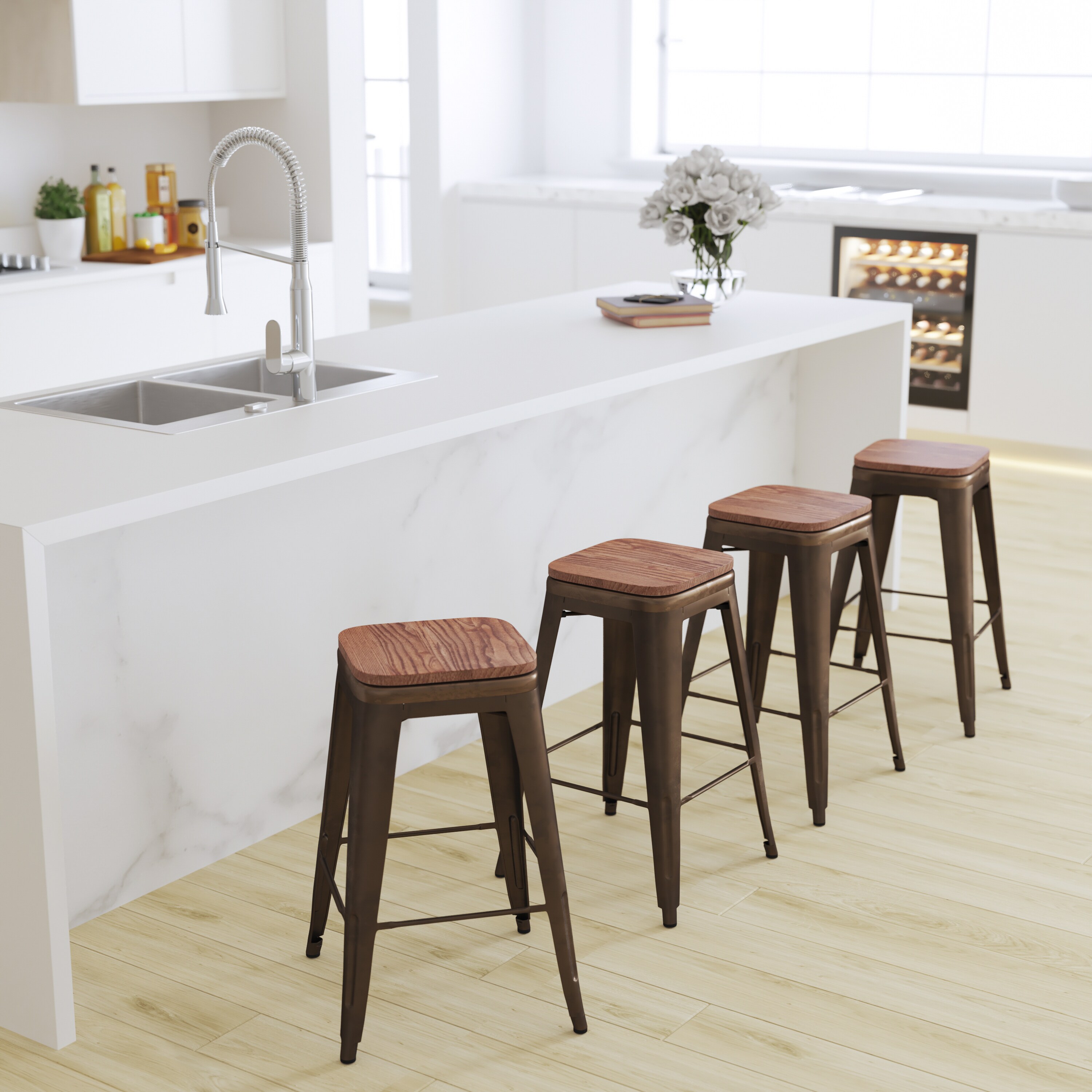 Merrick Lane 840196322285 stools - View #7