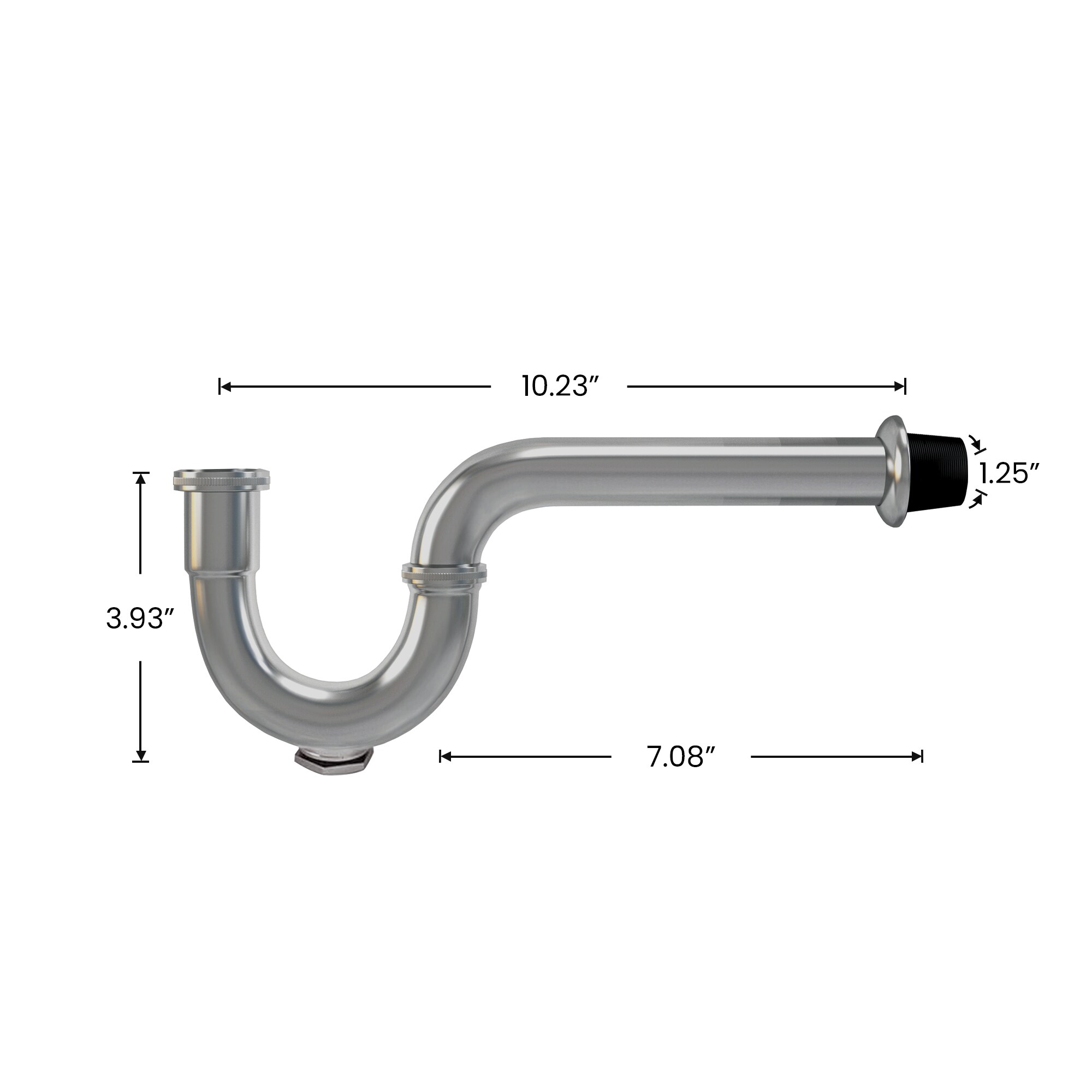 Ayna Decors APT30101BN Under-Sink-Tubular-Drainage - View #6