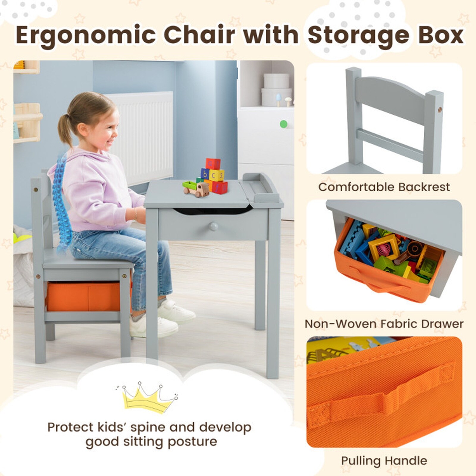 SUGIFT LW108SUGHY2762 Kids-Play-Tables - View #4