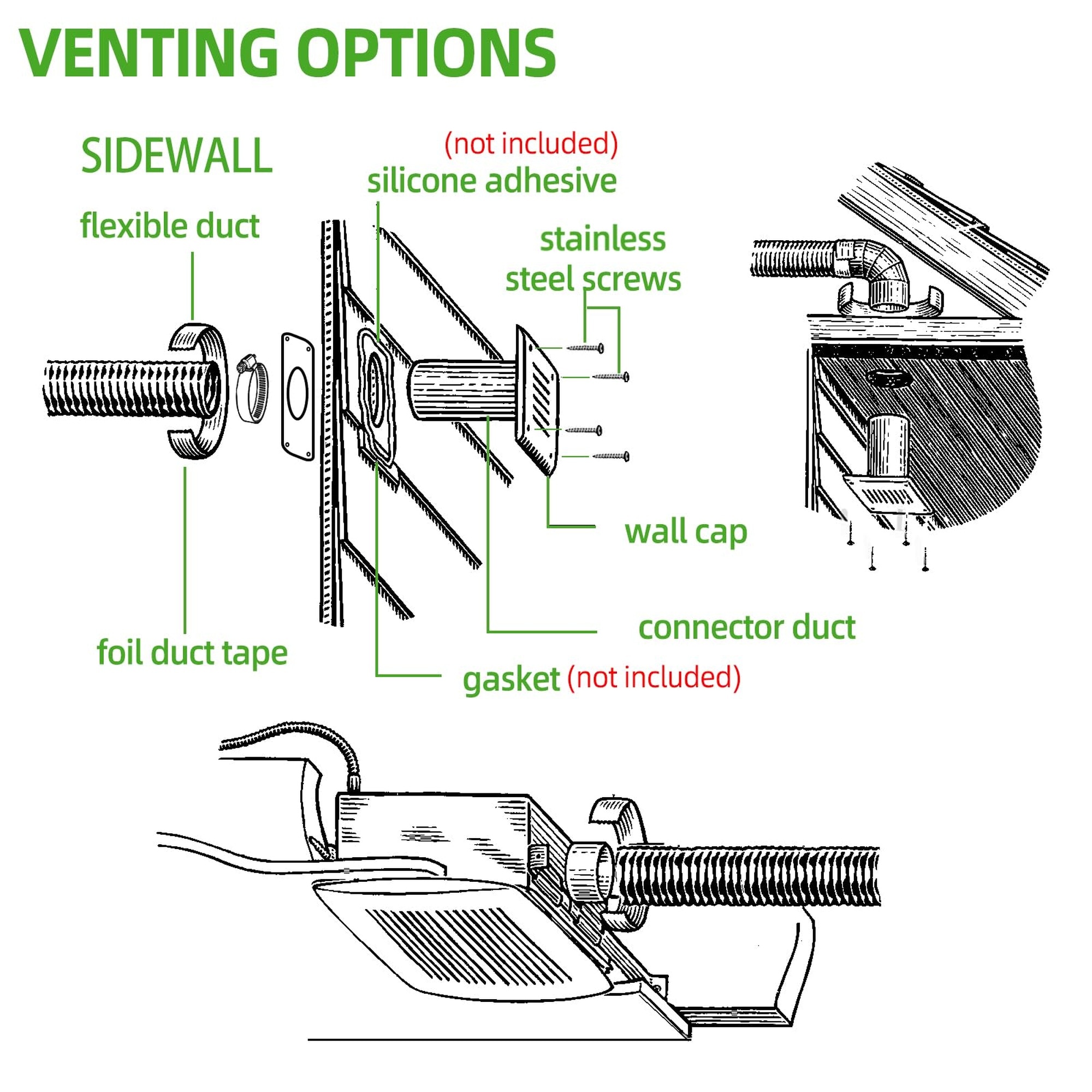 Numhew NHWILL14675 Dryer-Vent-Kits - View #6