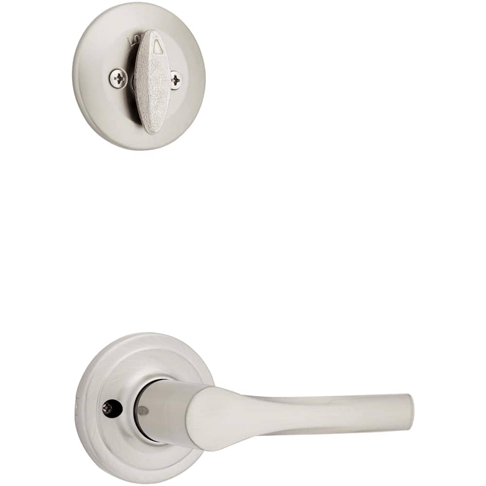 Kwikset 966HYL Henley Lever Single Cylinder Interior Pack with Round Rose for Handlesets #966HYL-15.UNIV