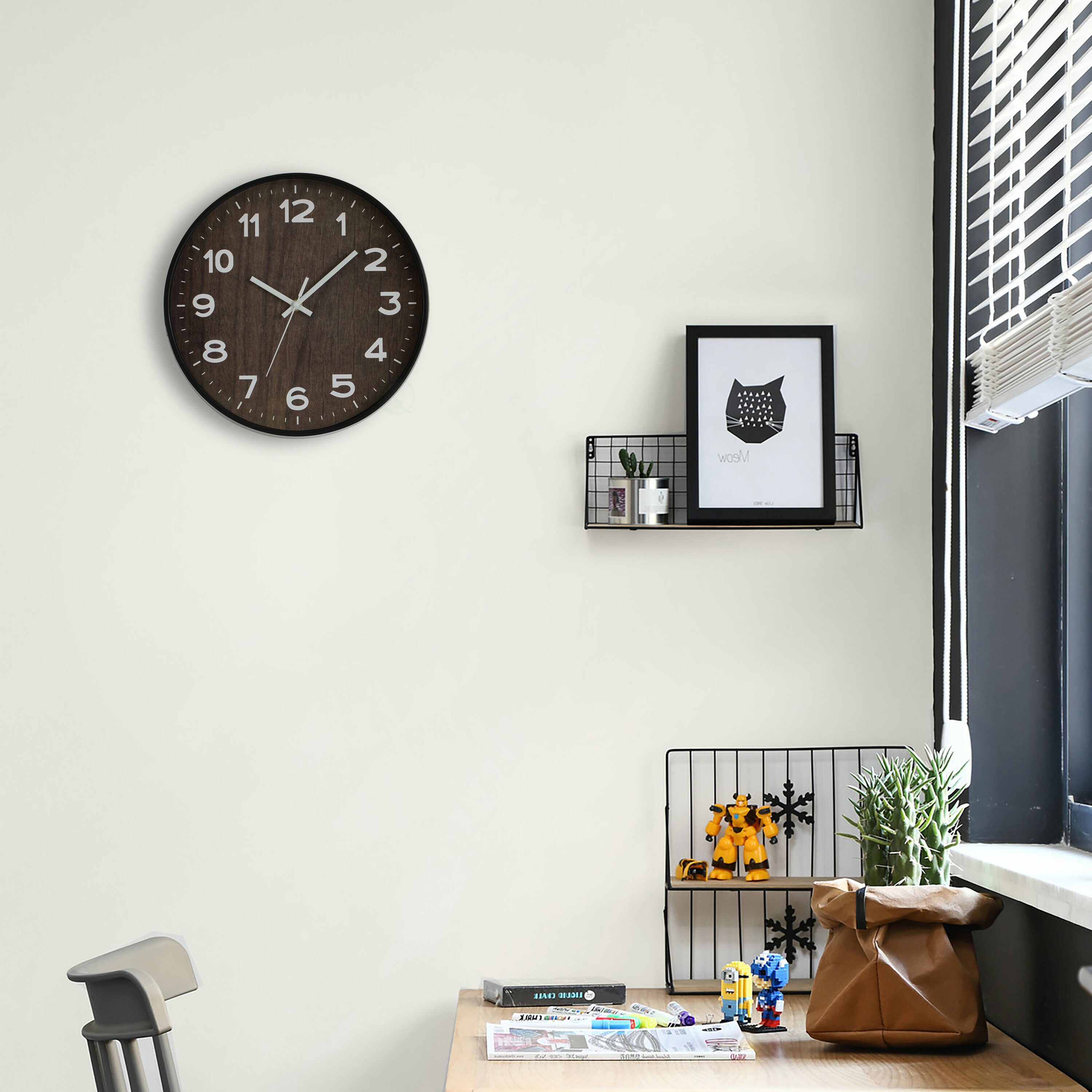 Clockswise QI004142.BN Indoor-Outdoor-Clocks - View #2