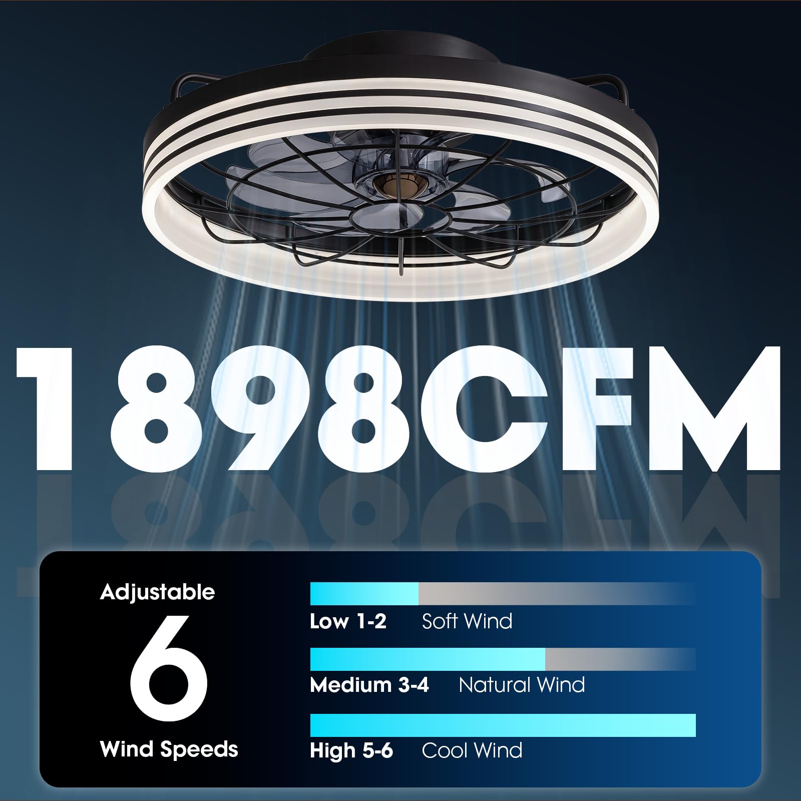 SILJOY CFL-1218-01 Ceiling-Fans - View #2