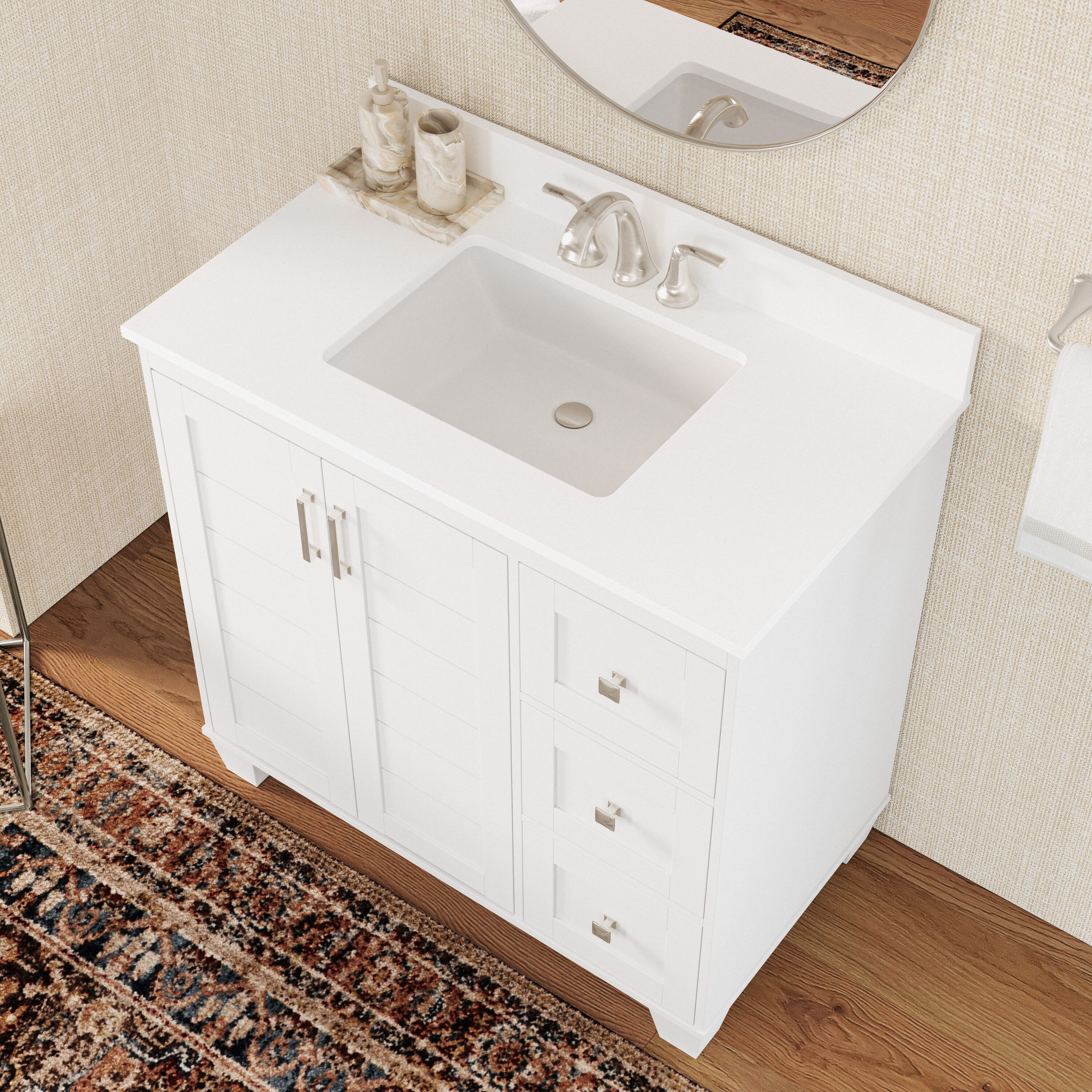 allen + roth LWS36GBV Bath-Vanity-Combo - View #6