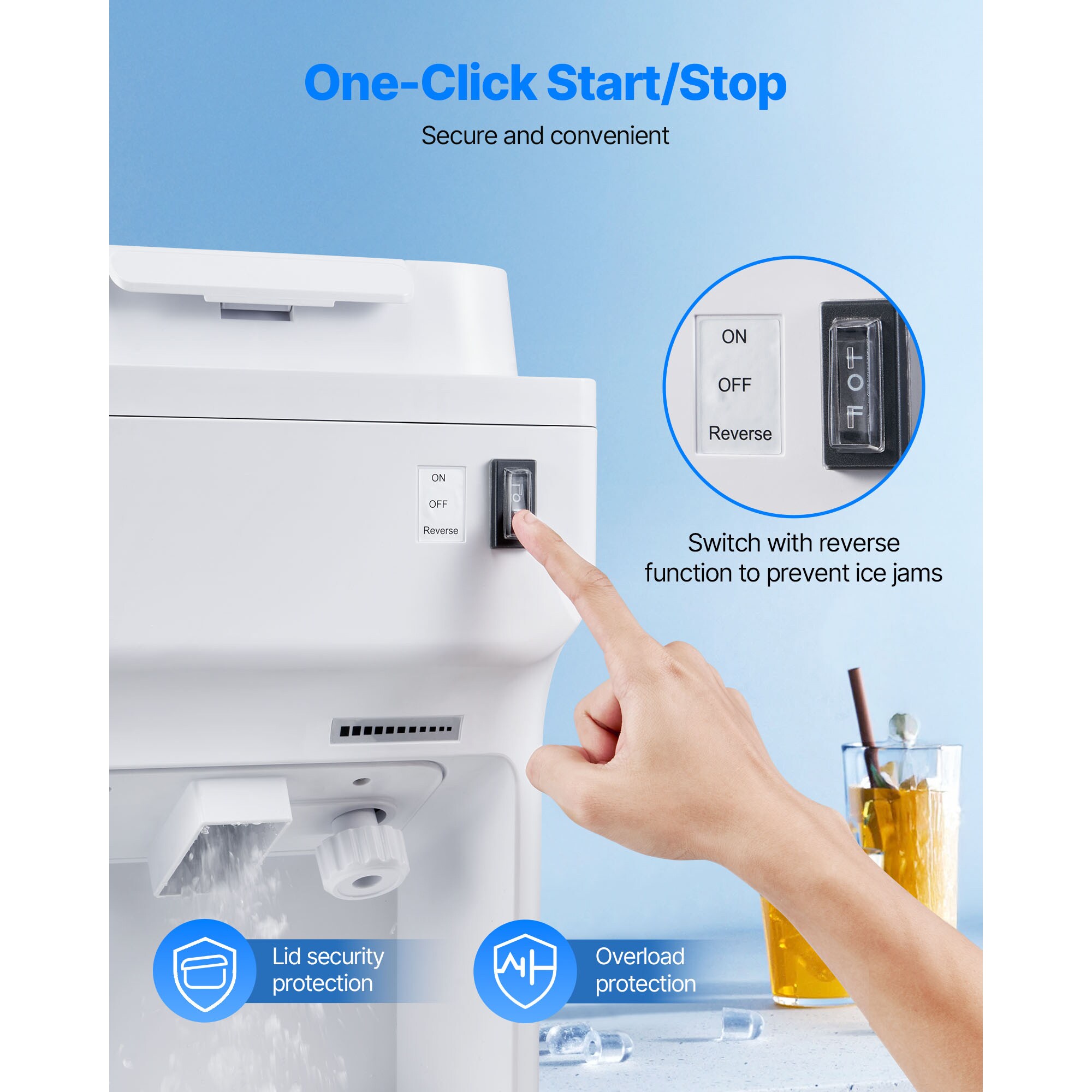 VEVOR BBJBS350WBDHFCMJMV1 Frozen-Drink-Makers - View #6