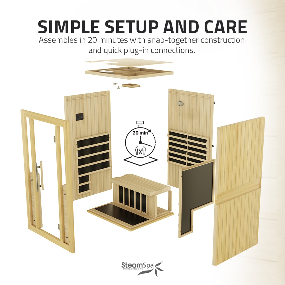 SteamSpa SC-SS0011-0S Indoor-Saunas - View #5
