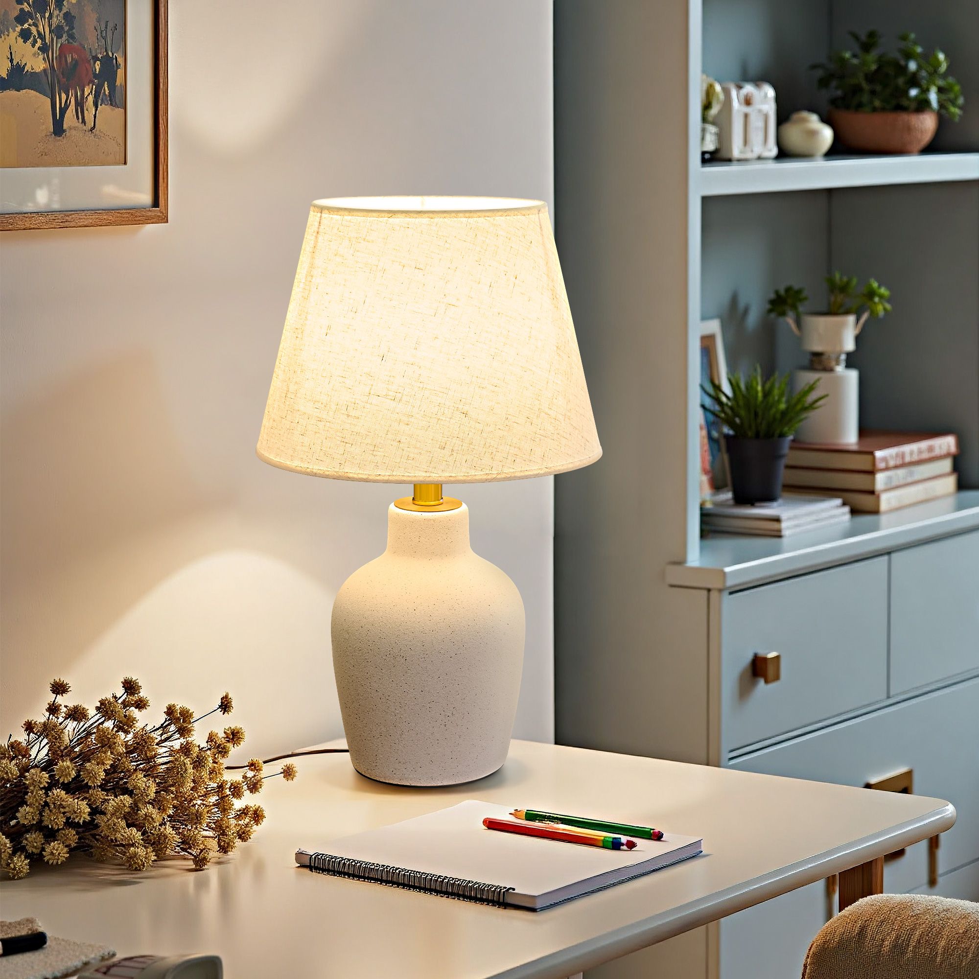Lanmate LP-TB-03-WHITE Table-Lamps - View #5