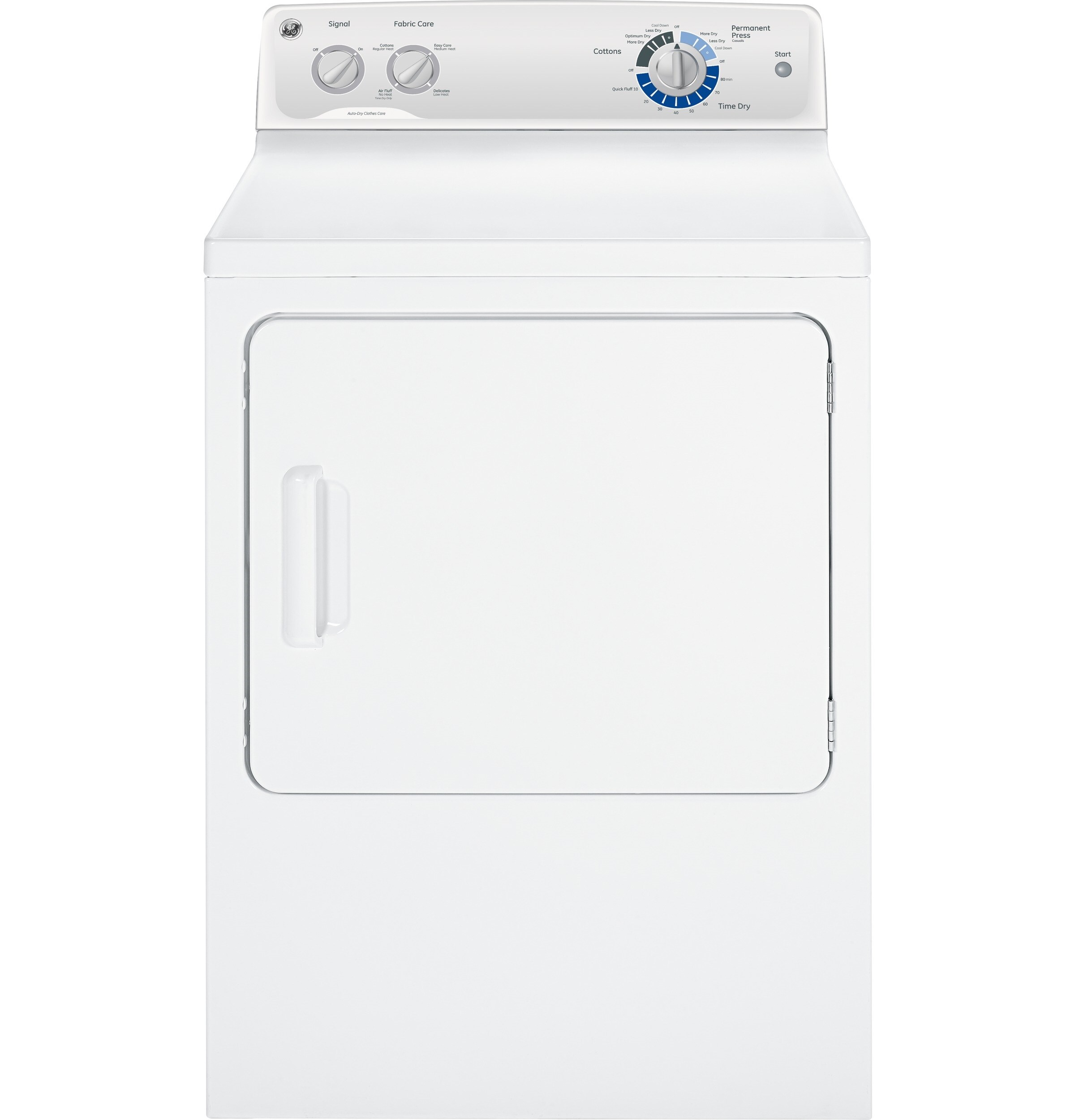 ge 5.8 cu ft extra large capacity electric dryer