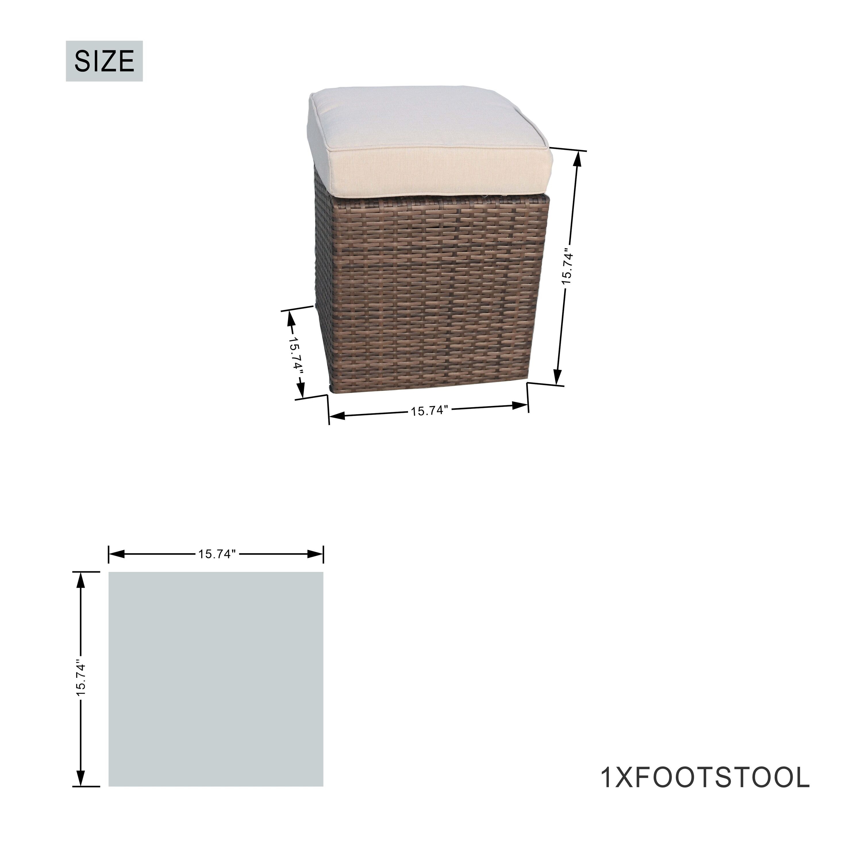 Direct Wicker DWG-2403BFI-BR Patio-Conversation-Sets - View #13