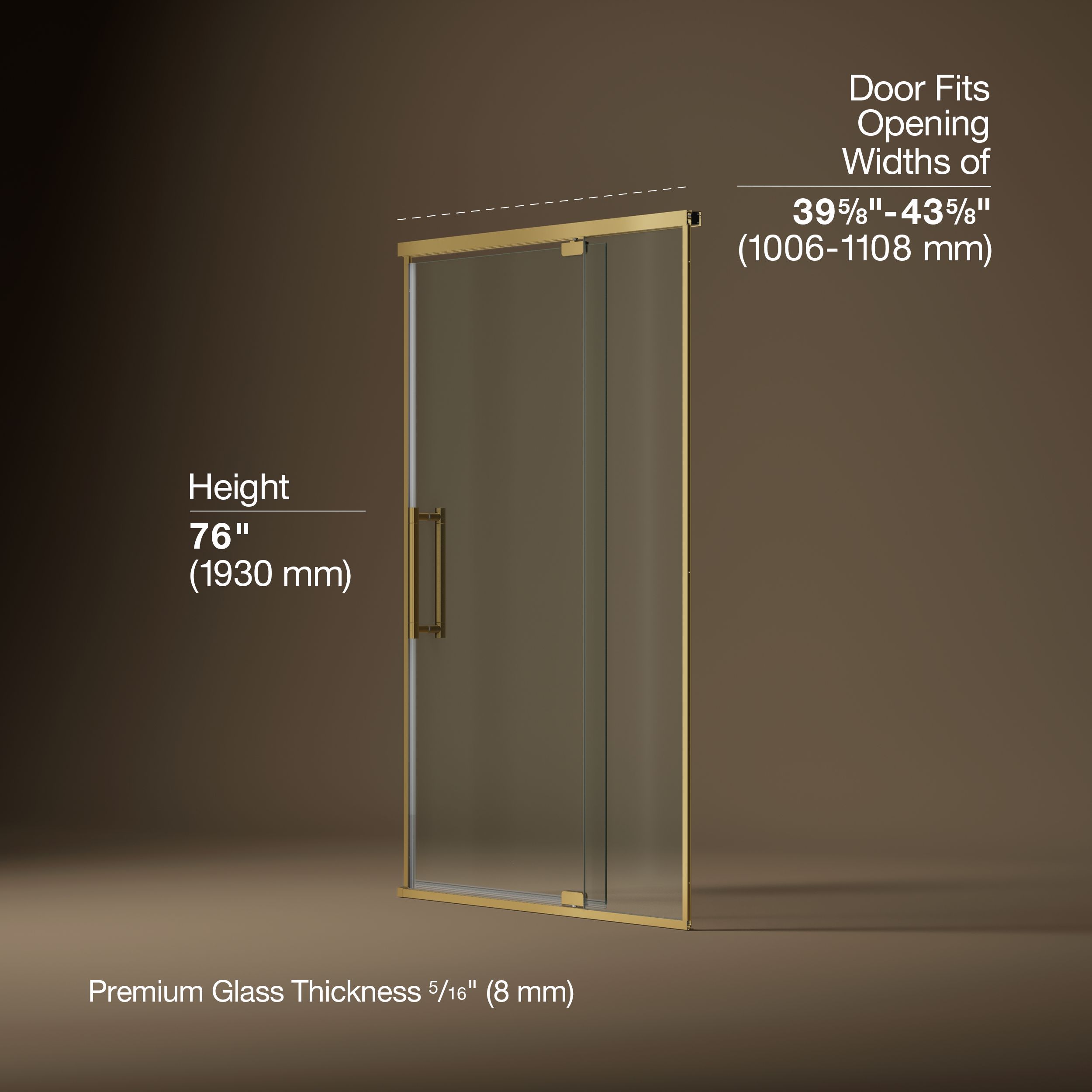 KOHLER 702479-8L-2MB Shower-Doors - View #3