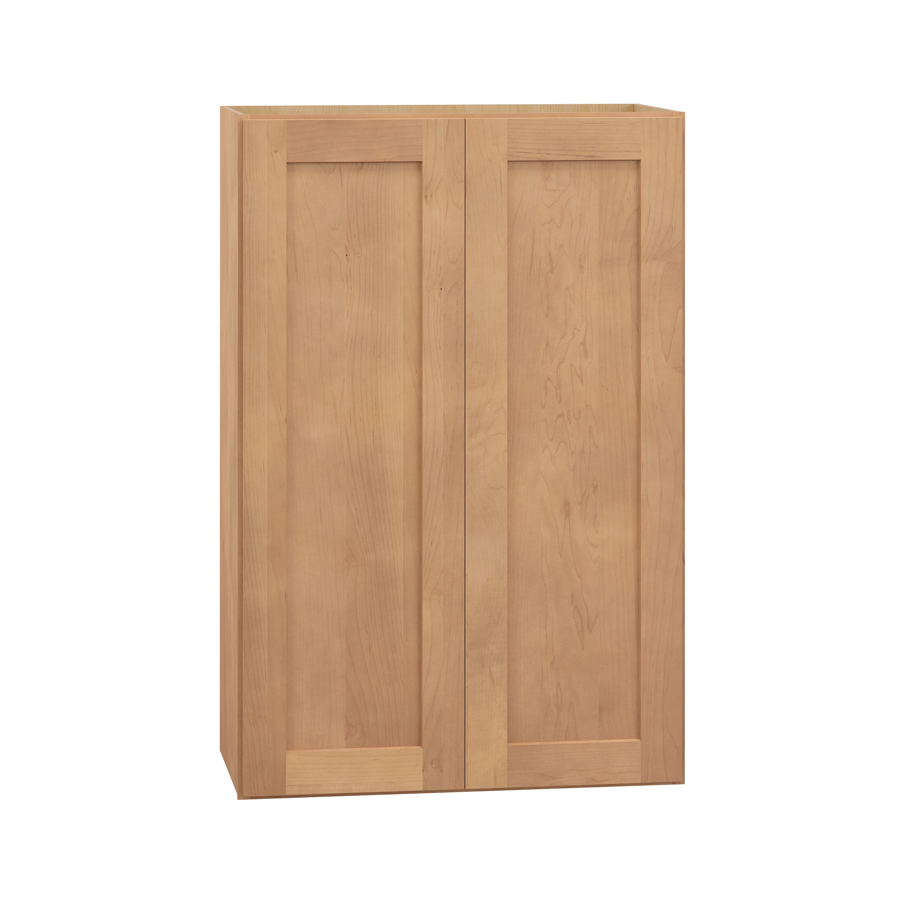 Diamond Express 62L-W2436 Jamestown 24-in W x 36-in H x 12-in D Sahara Brown Wall Fully assembled Plywood Cabinet (Recessed Panel Shaker)