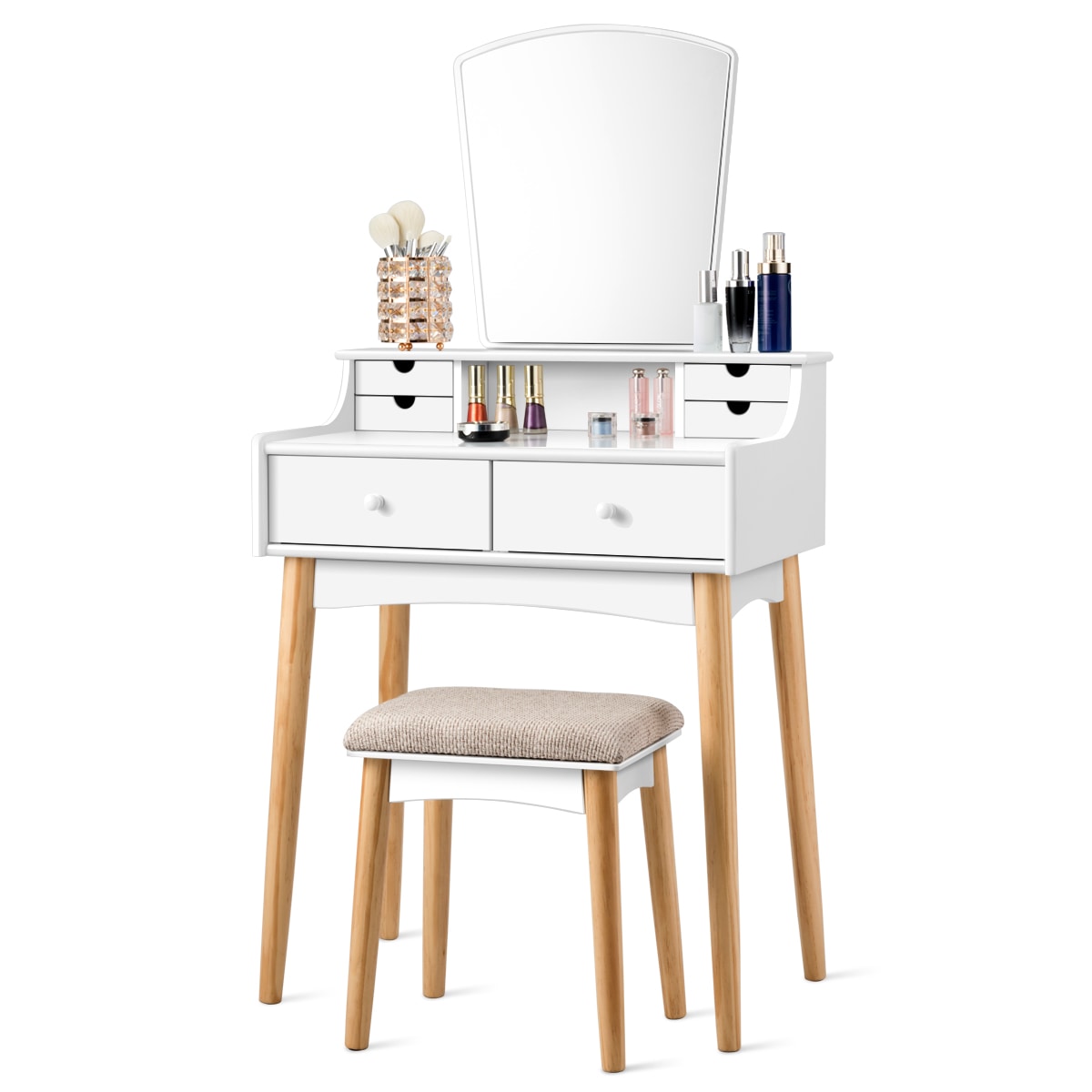 Costway HW61700 Bedroom-Vanities - View #3
