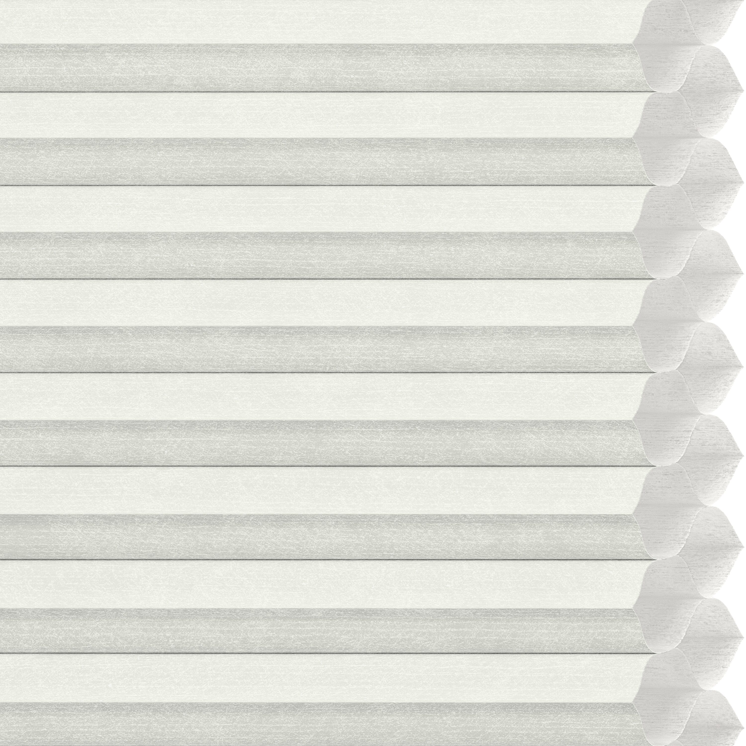 LEVOLOR 511520 Designer Colors Pure White Light filtering Polyester 1/2-in Double Cellular shade swatch