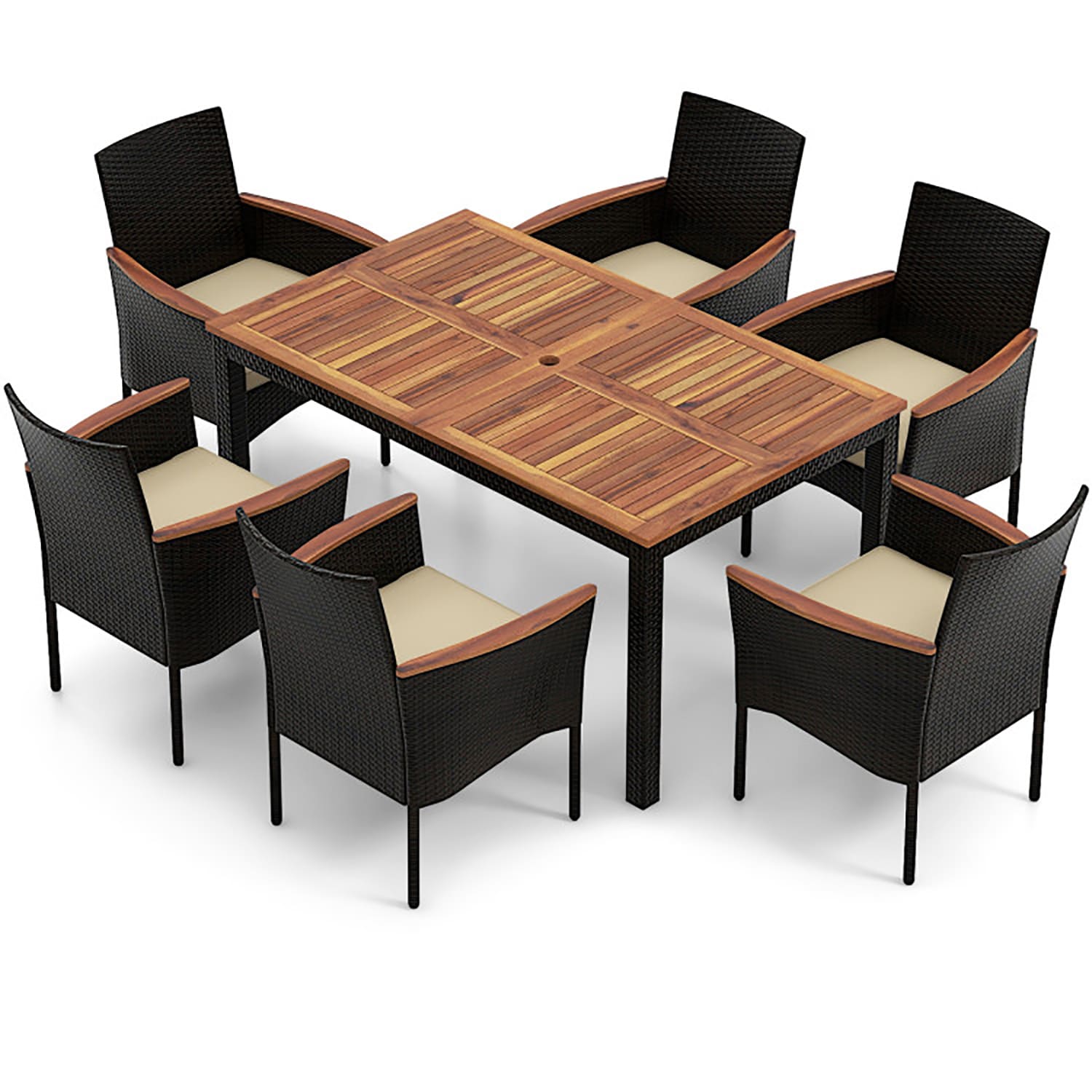 GZMR GZ-TM08AAA Patio-Dining-Sets - View #3