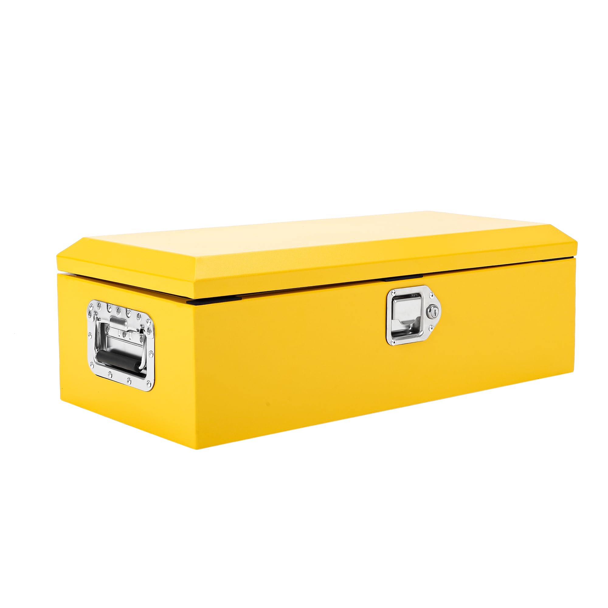 Garvee 39-in x 13-in x 9.6-in Yellow Organizer Chest Steel Heavy