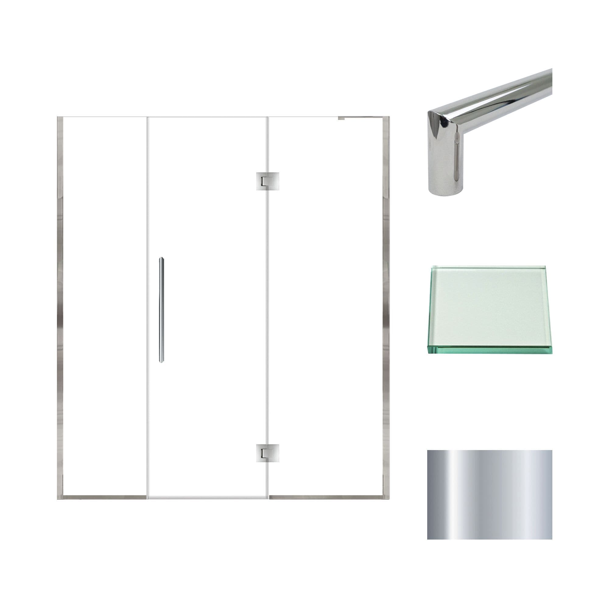 Transolid EHTF695277610C-T-PC Shower-Doors - View #2