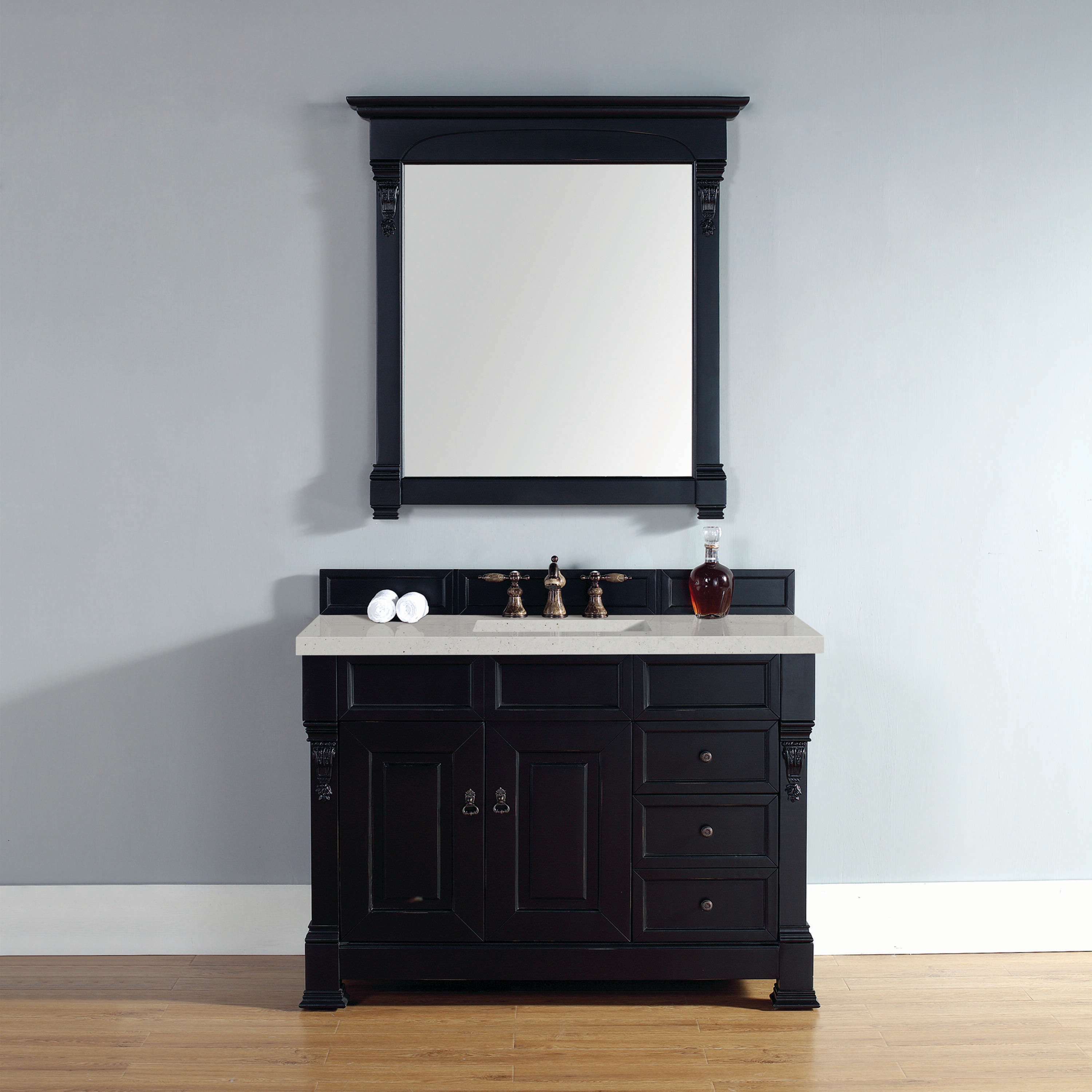 James Martin Vanities 147-114-5236-3LDL Bath-Vanity-Combo - View #2