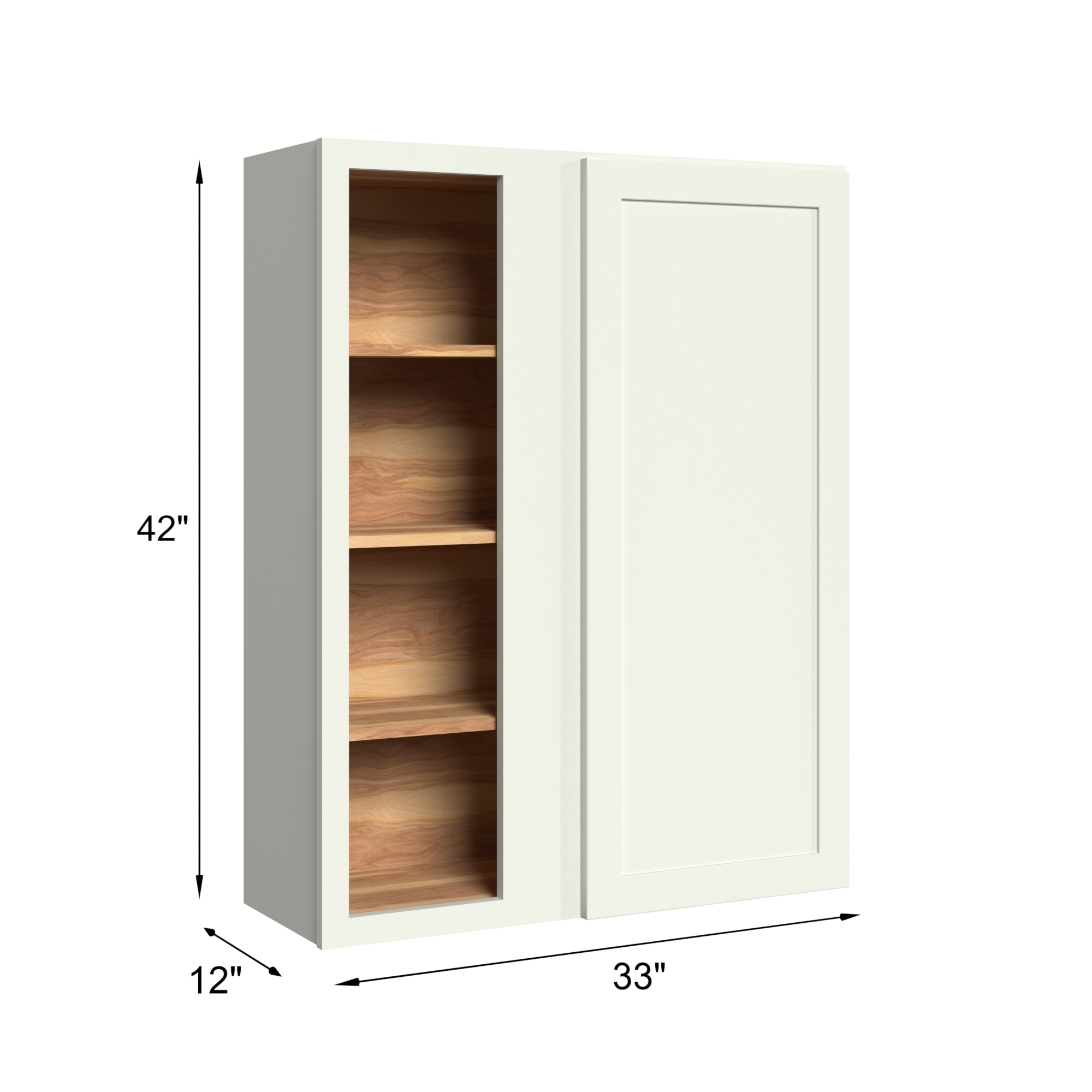 KraftMaid Momentum WBC3642LG71 Cabinets-Kitchen - View #3