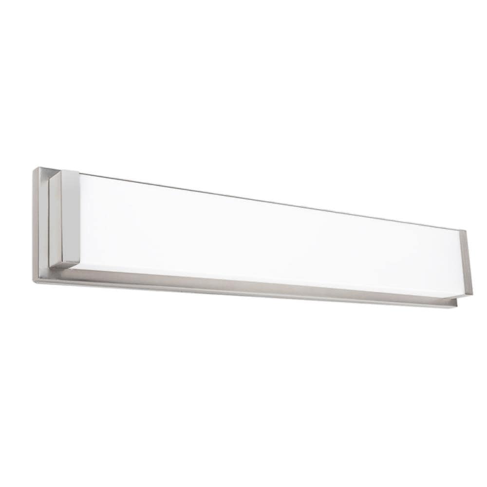 WAC Lighting WS-180137-30-BN Metro 37-in 1 -Light Brushed Nickel Integrated LED Transitional Vanity light