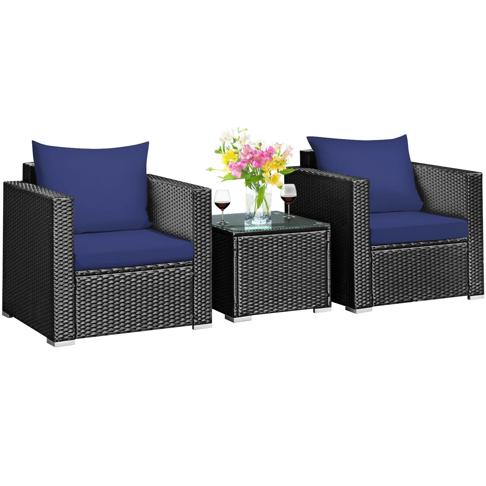 Forclover HYFE-66530GR Patio-Conversation-Sets - View #12