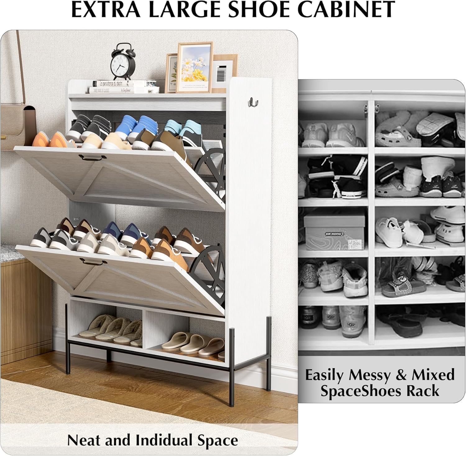 Qeetex DHZ-PHO-150Y91IA Shoe-Racks - View #3