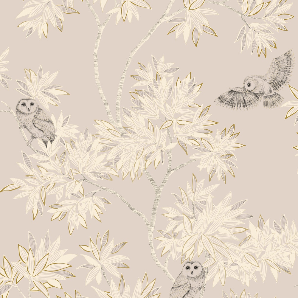 Tempaper PR5144 Parliament 56-Sq. Feet Beige Non-woven Animals Unpasted Wallpaper