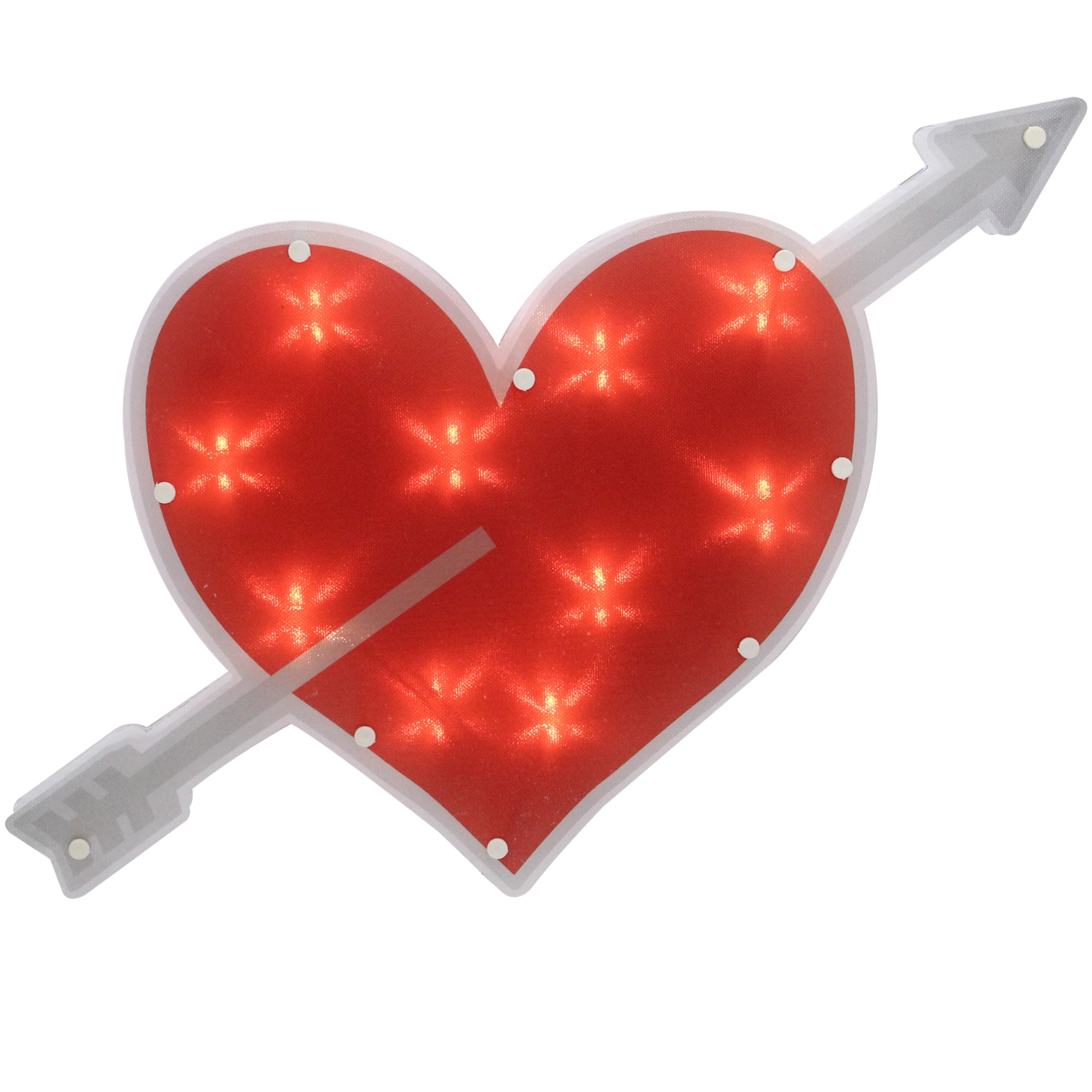 Northlight 11-in H Lighted Valentine's Day Window cling #34175089