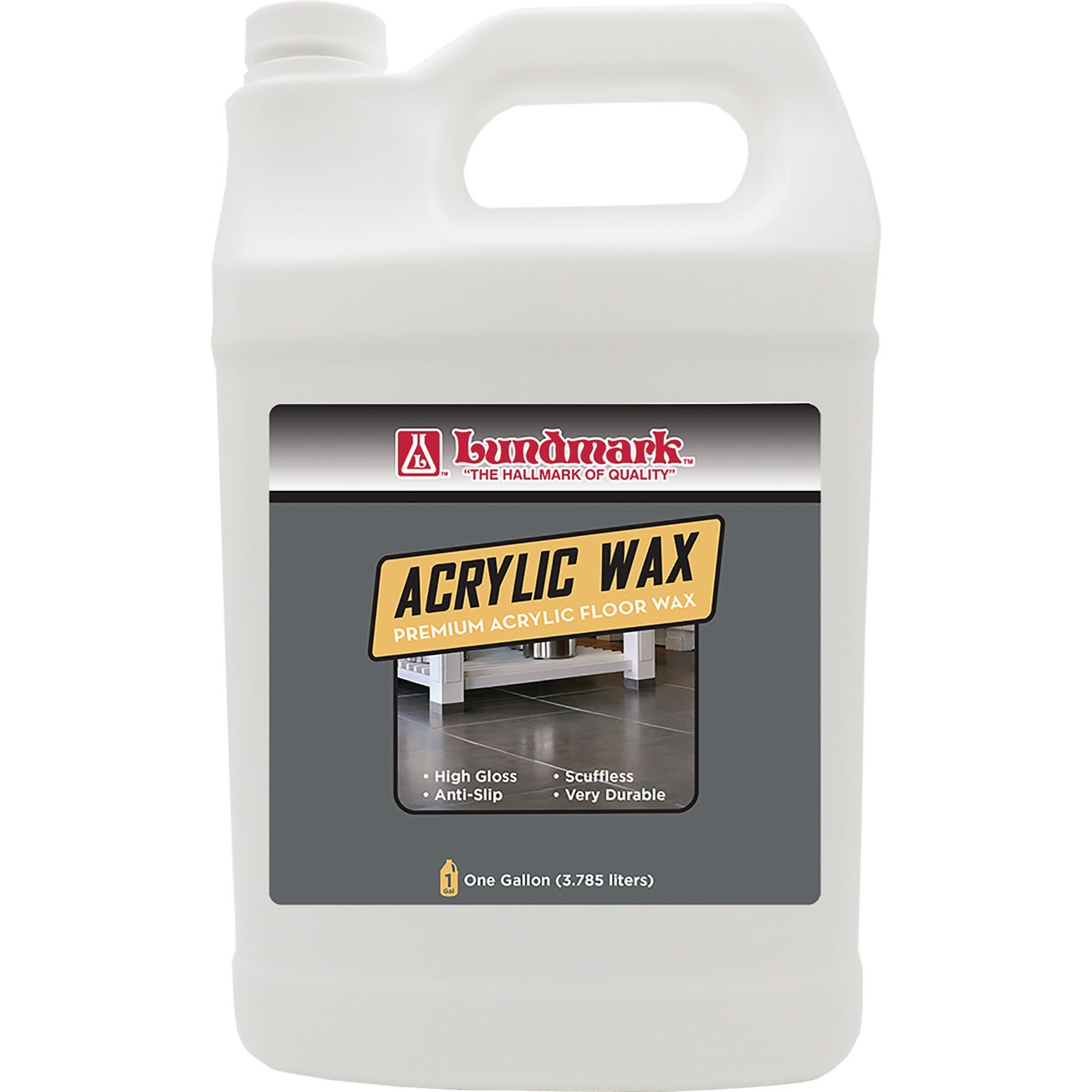 Lundmark  Acrylic High Gloss Floor Wax 1 gal