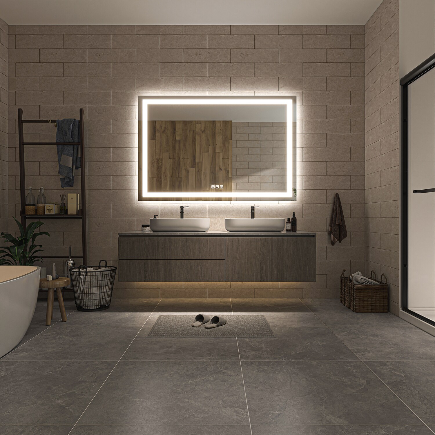 waterpar WPLO-2098 Framed-Bath-Mirrors - View #16