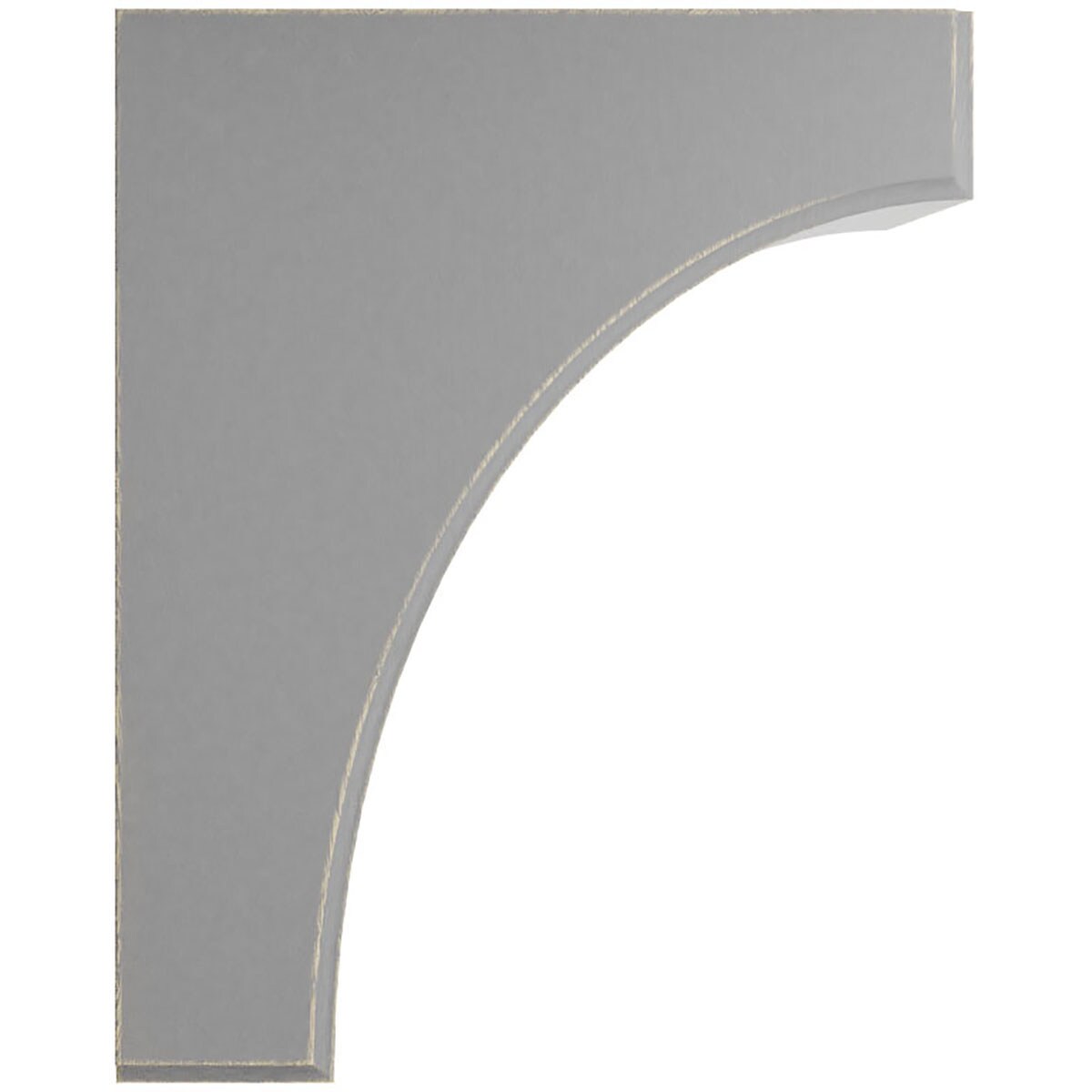 Ekena Millwork BKTWD05X08X10CVPG Exterior-Brackets-Braces - View #3