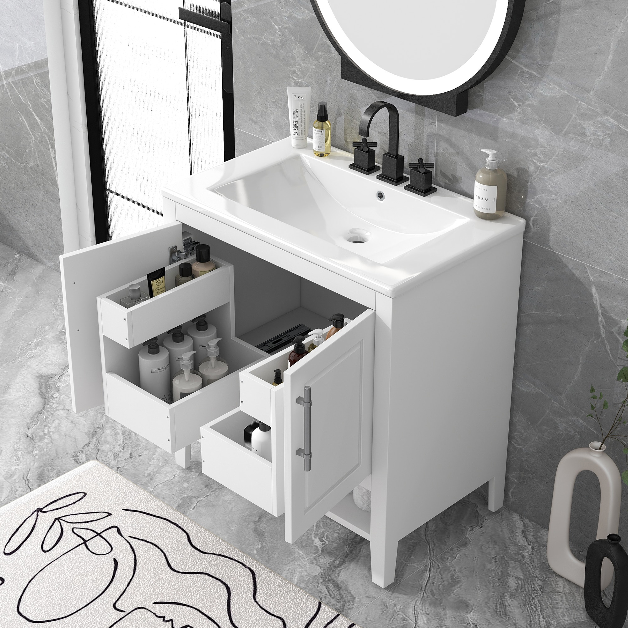 Iseryn YSGAAK8203 Bath-Vanity-Combo - View #11