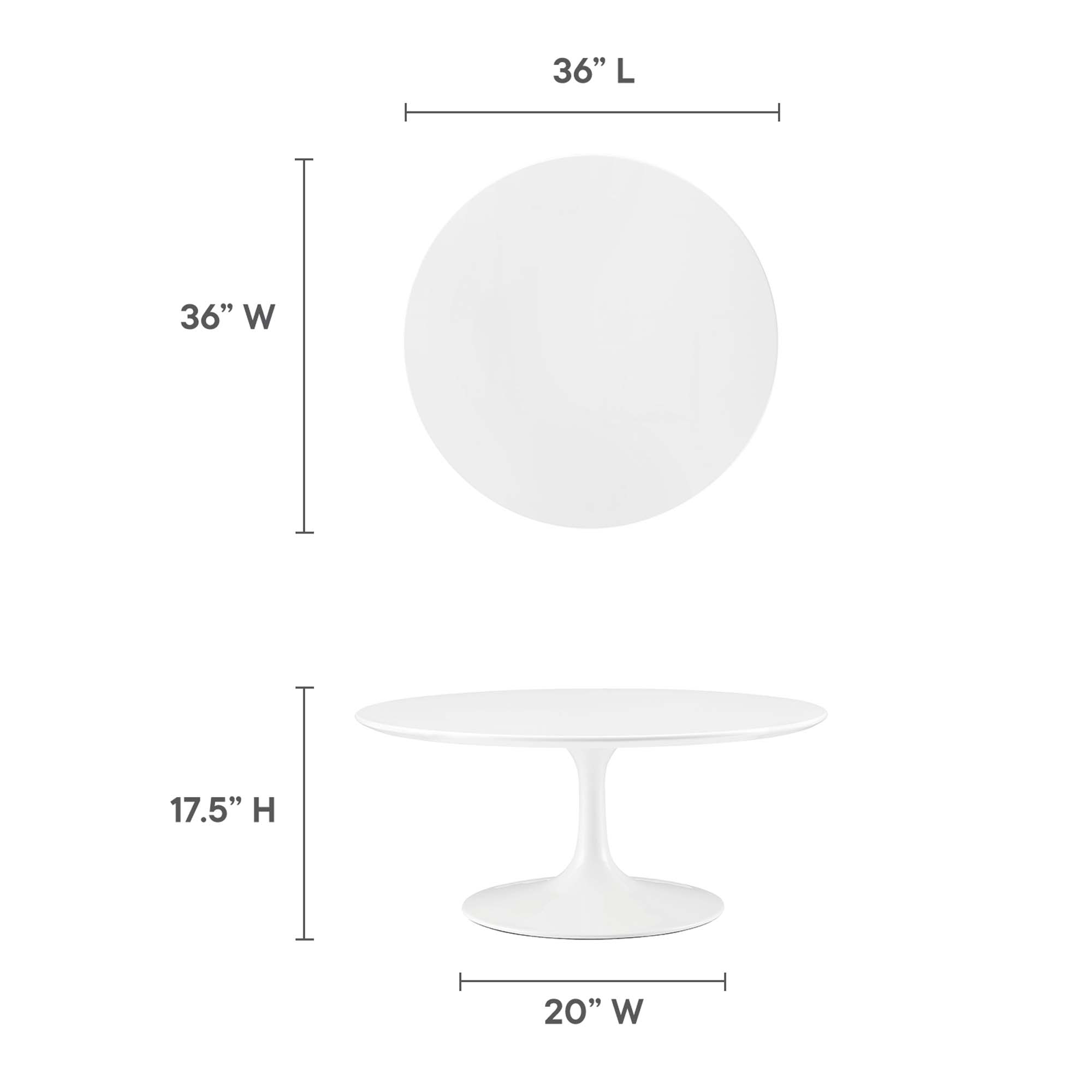 Modway EEI-1646-WHI Coffee-Tables - View #3