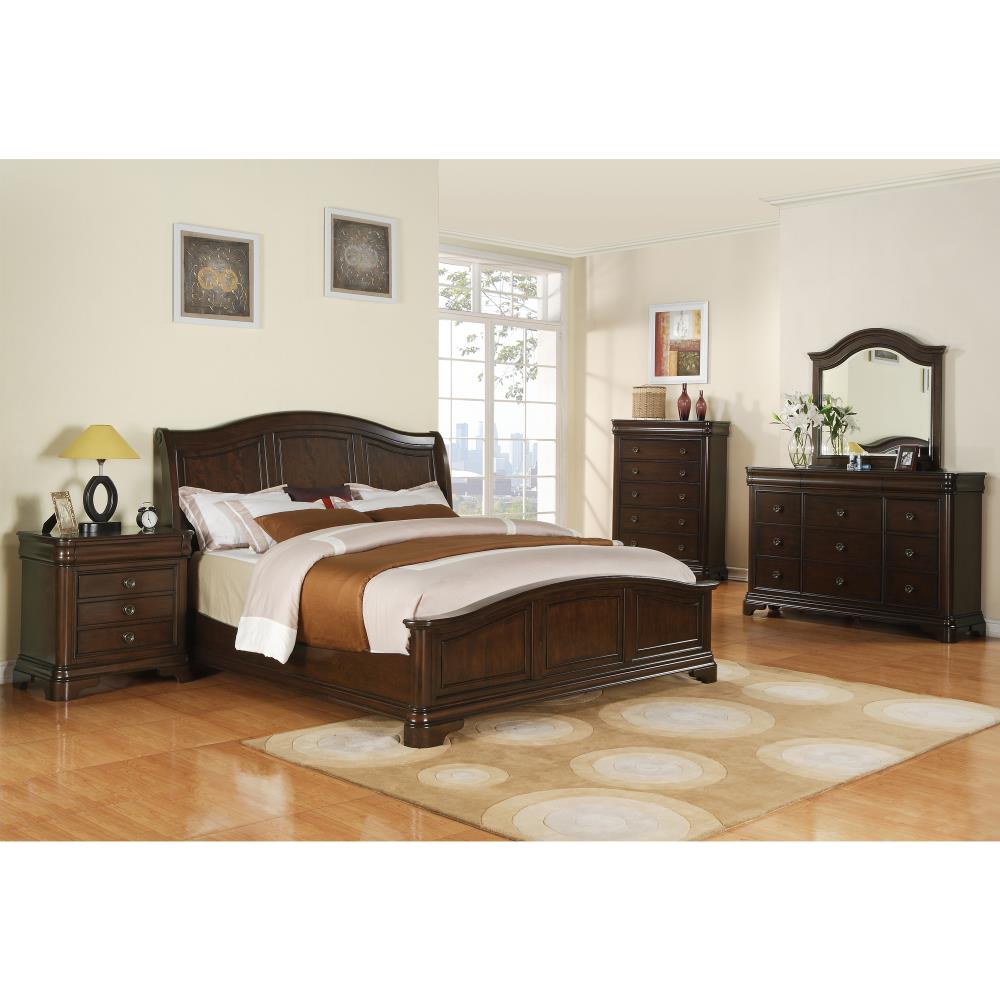 Picket House Furnishings Conley Cherry King Bedroom Set with Panel Bed ...