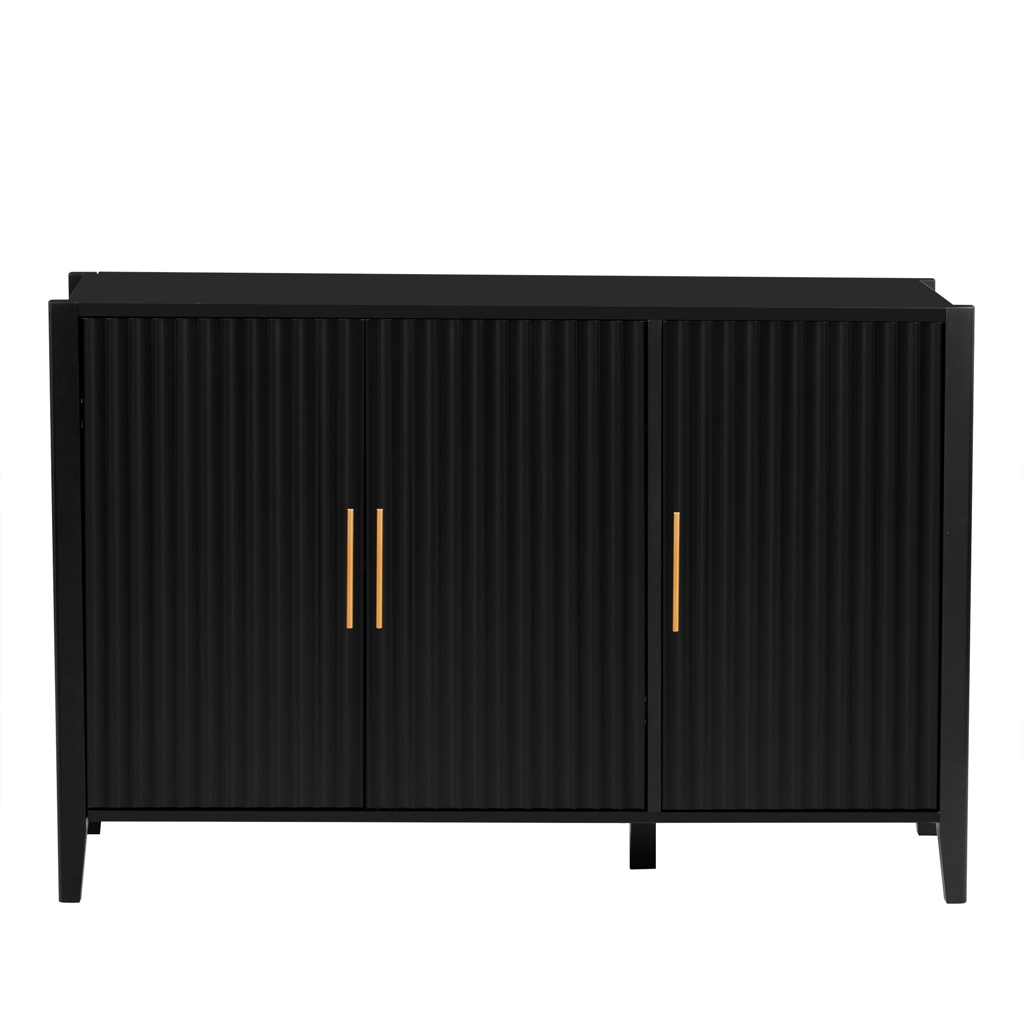 SINOFURN SYA020283BK Contemporary/Modern Black Sideboard