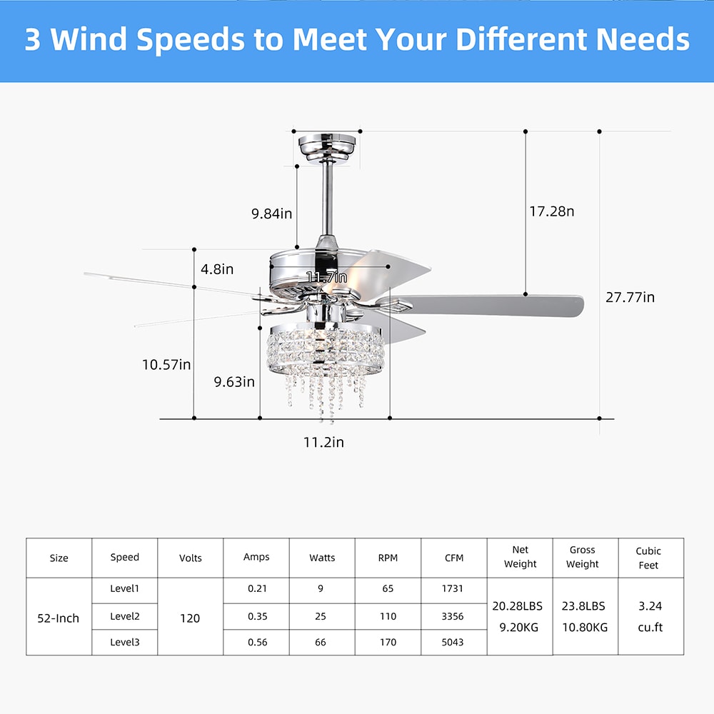 Sunrinx MG39-1-69L Ceiling-Fans - View #12