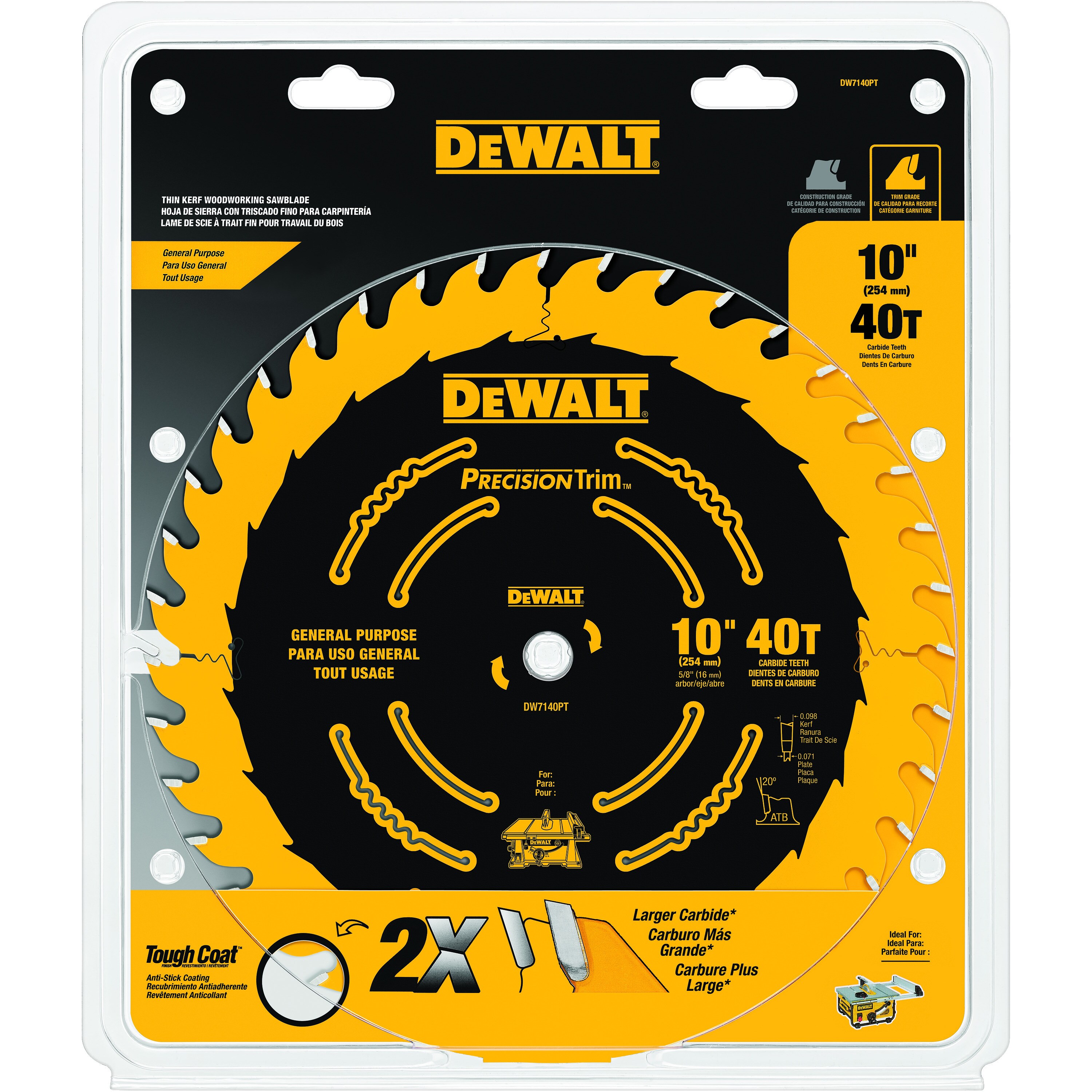DEWALT DW7140PT Circular-Saw-Blades - View #2