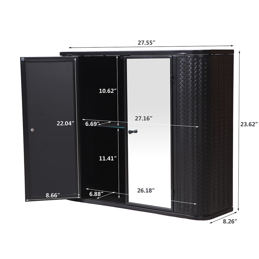 JUJABU ZJBATWALL-4 Bathroom-Wall-Cabinets - View #5