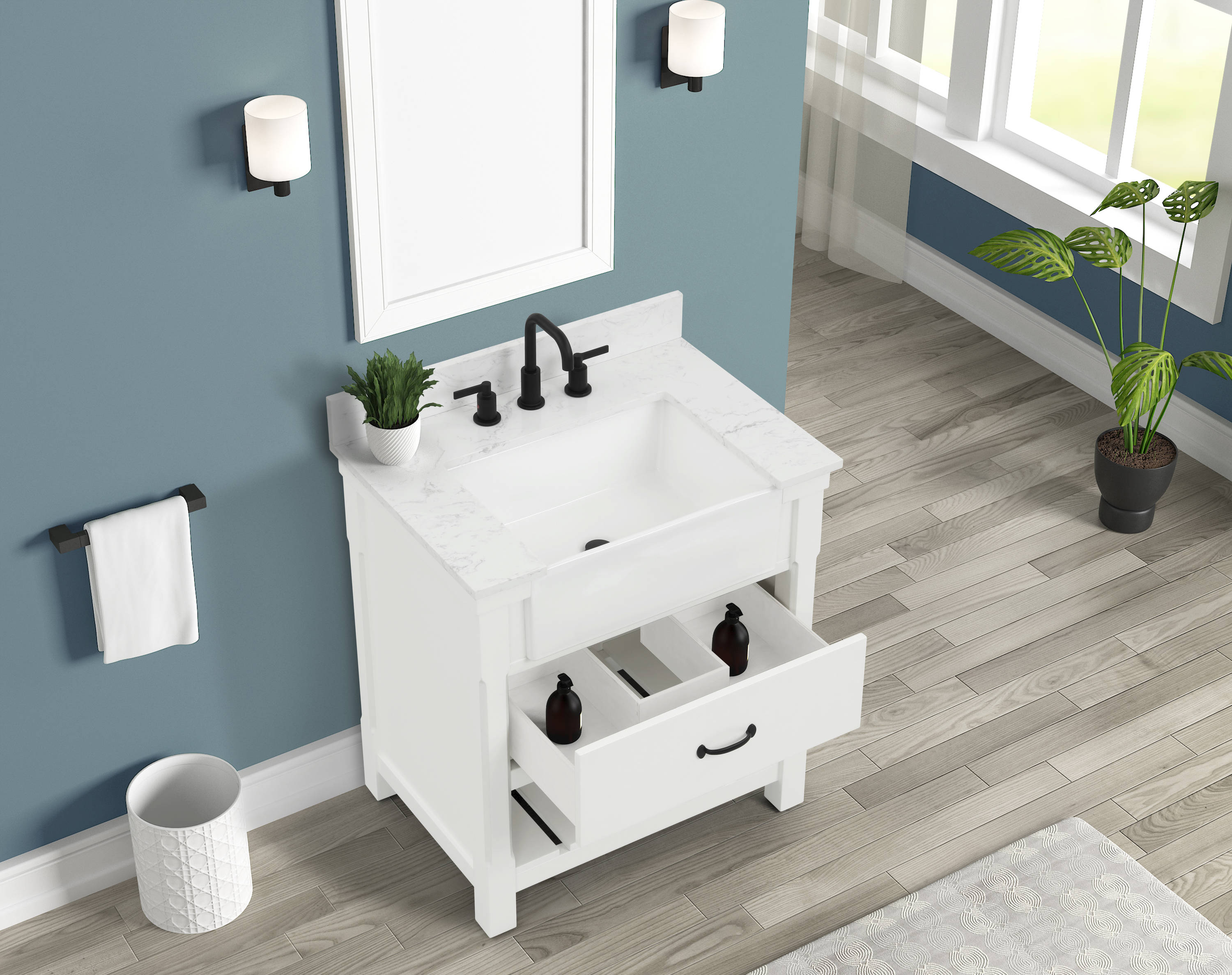 allen + roth BV-6333-30 Bath-Vanity-Combo - View #16