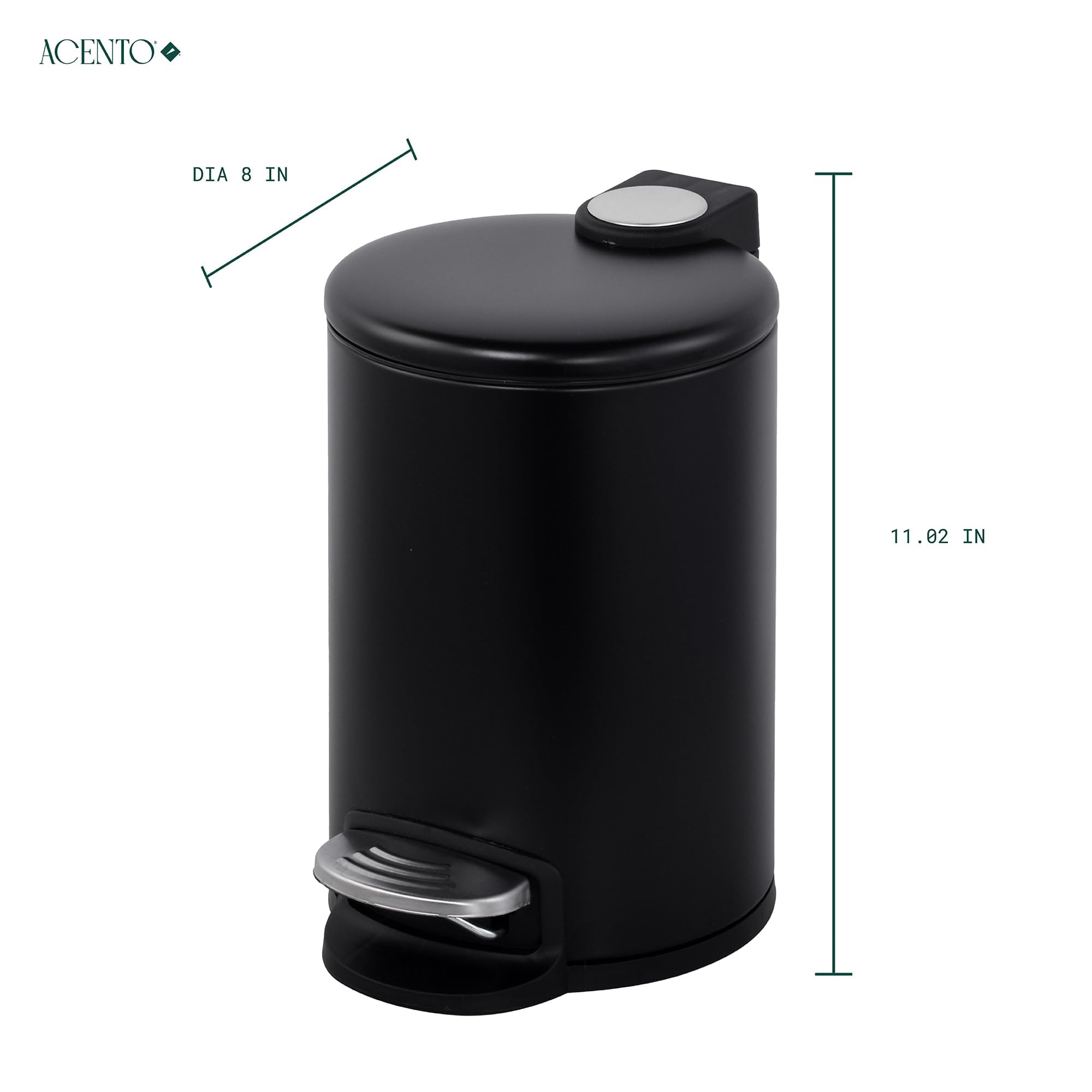 ACENTO WB428MBK wastebaskets - View #5