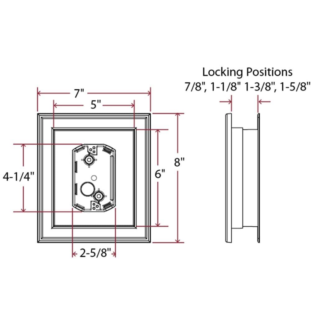 Builders Edge 130110010069 Mounting-Blocks - View #4