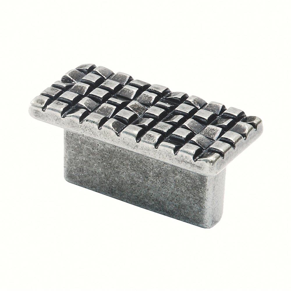Siro Designs 90-148 Mosaic 1-1/4-in Center to Center Antique Pewter Rectangular Bar Drawer Pulls
