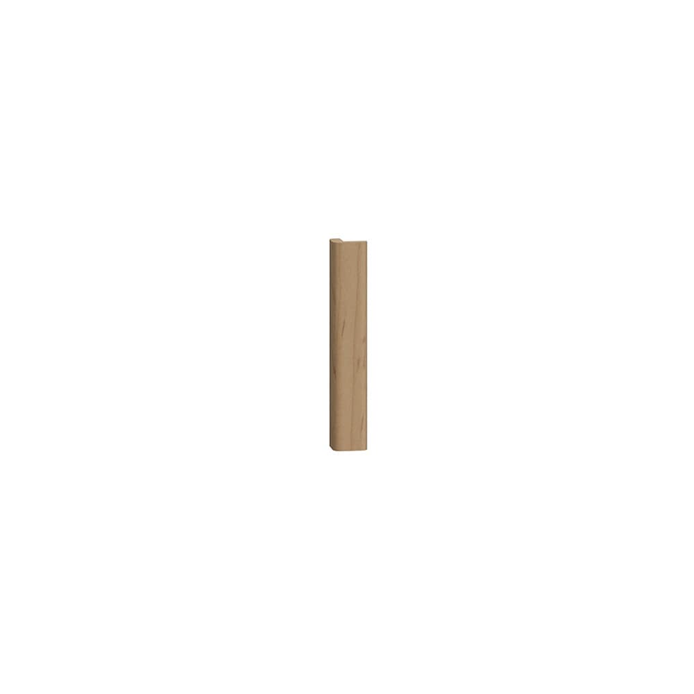 Diamond Express 316 TKC Cabinet Toe Kick Cap 0.75-in W x 4.44-in H x 0.75-in D Coastline Brown Stained