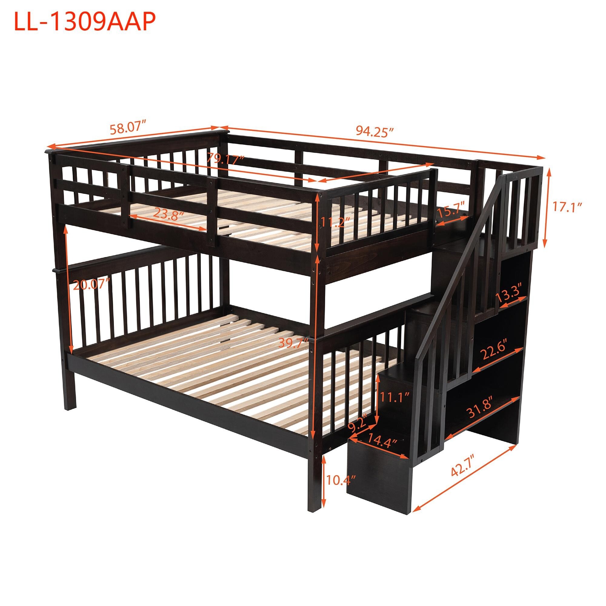 Yiekholo LL-1309AAP Bunk-Beds - View #8