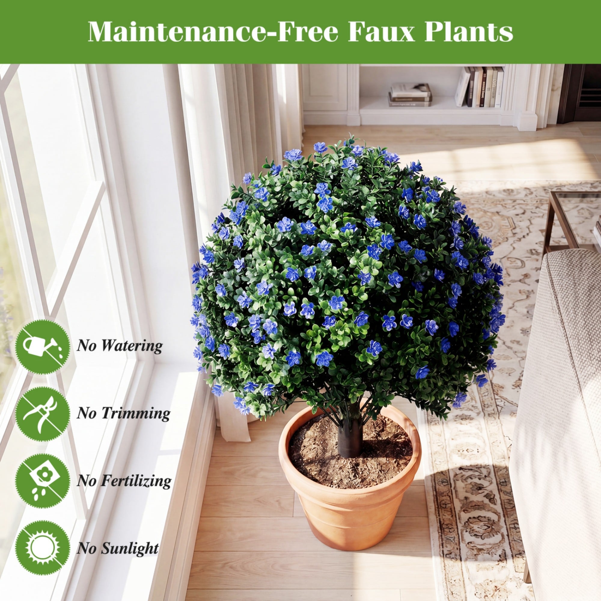 Poinic CWZH10576-2 Artificial-Plants-Trees - View #4