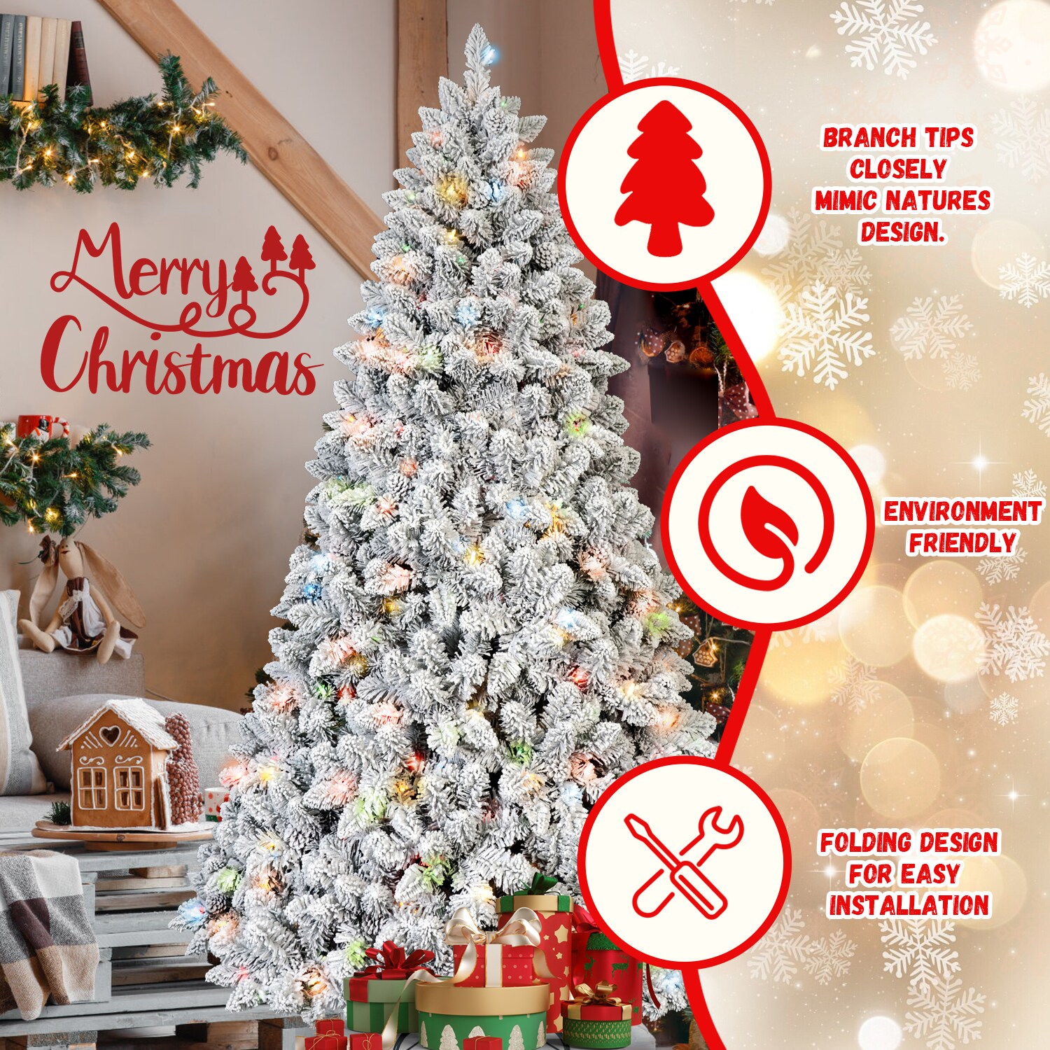 LOVMOR SF-L-T3637P339771 Artificial-Christmas-Trees - View #4