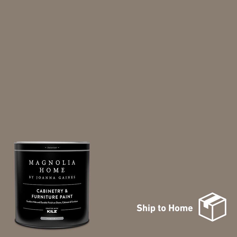 by Joanna Gaines Cabinetry and Furniture Paint Satin Elemental Cabinet and Furniture Paint Enamel (1-quart) | - Magnolia Home 00151304