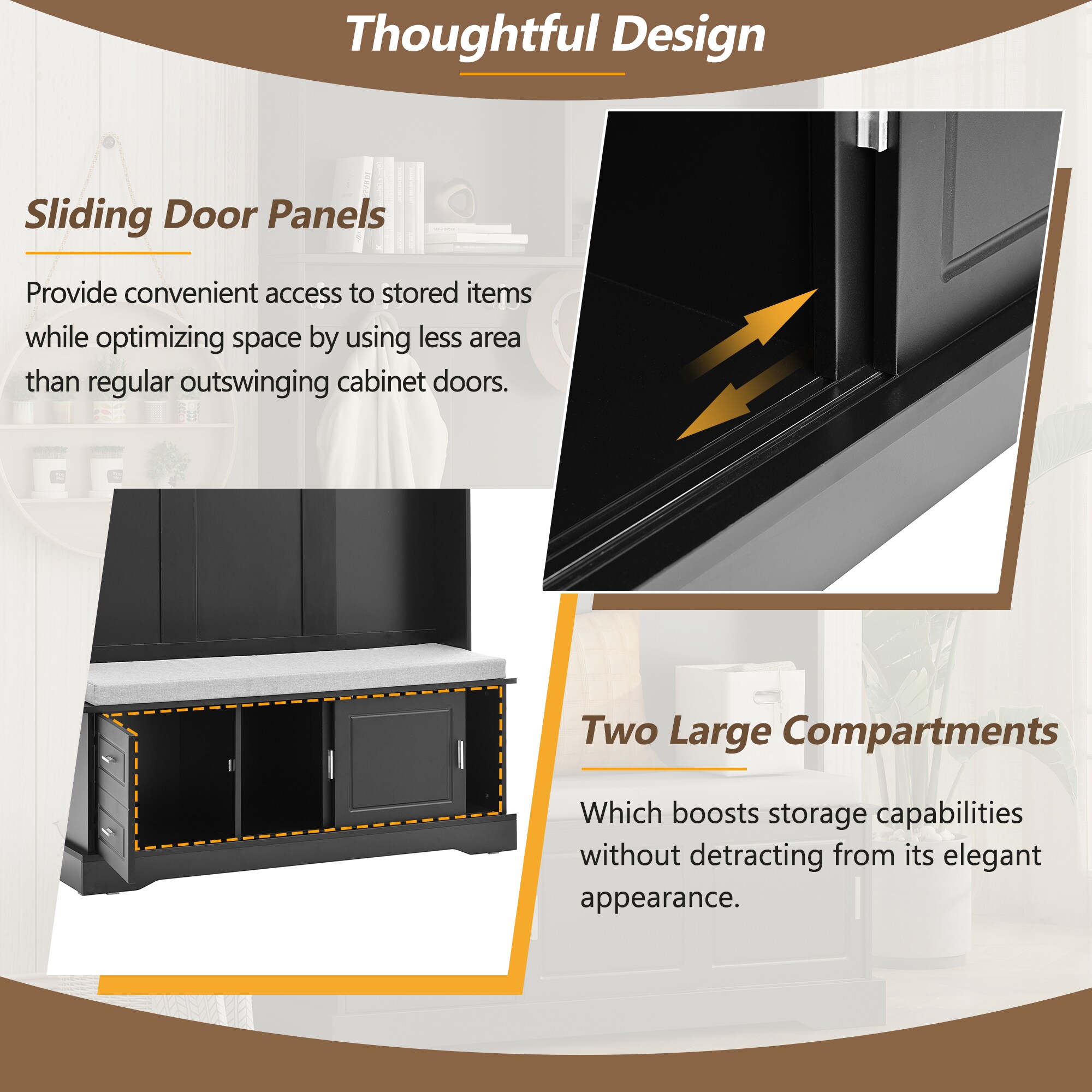ModernLuxe N721P205787B Coatrack-Stands-Pedestals - View #3