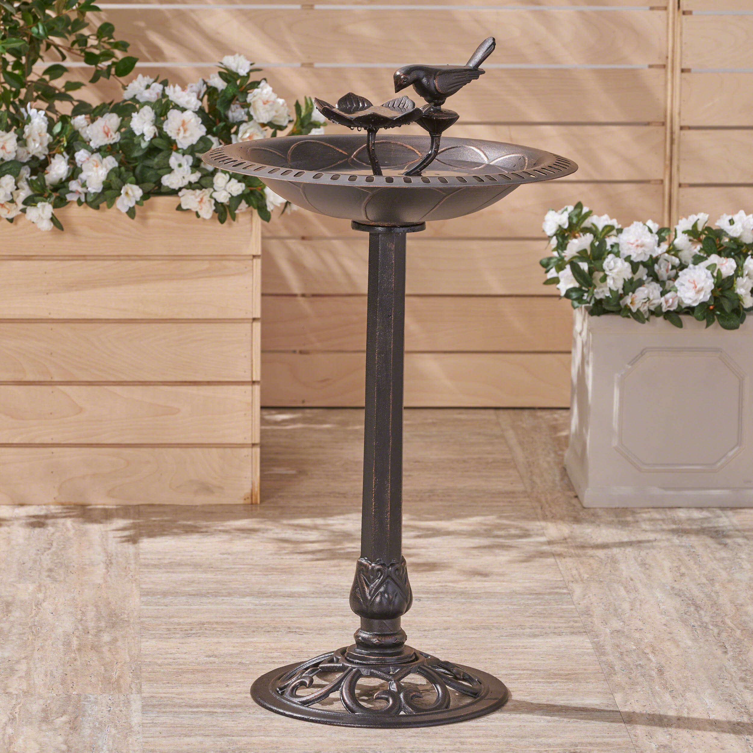 AHIOU HOME ZAAHG-64411.00COPBD birdbaths - View #2