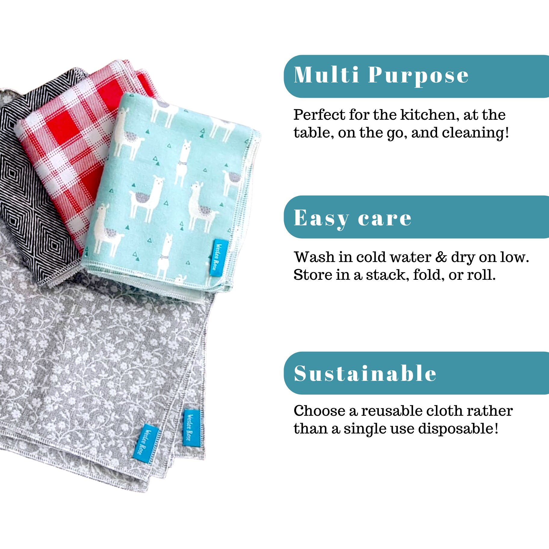 Reusable Un-Paper Towel (Select-A-Size Roll)